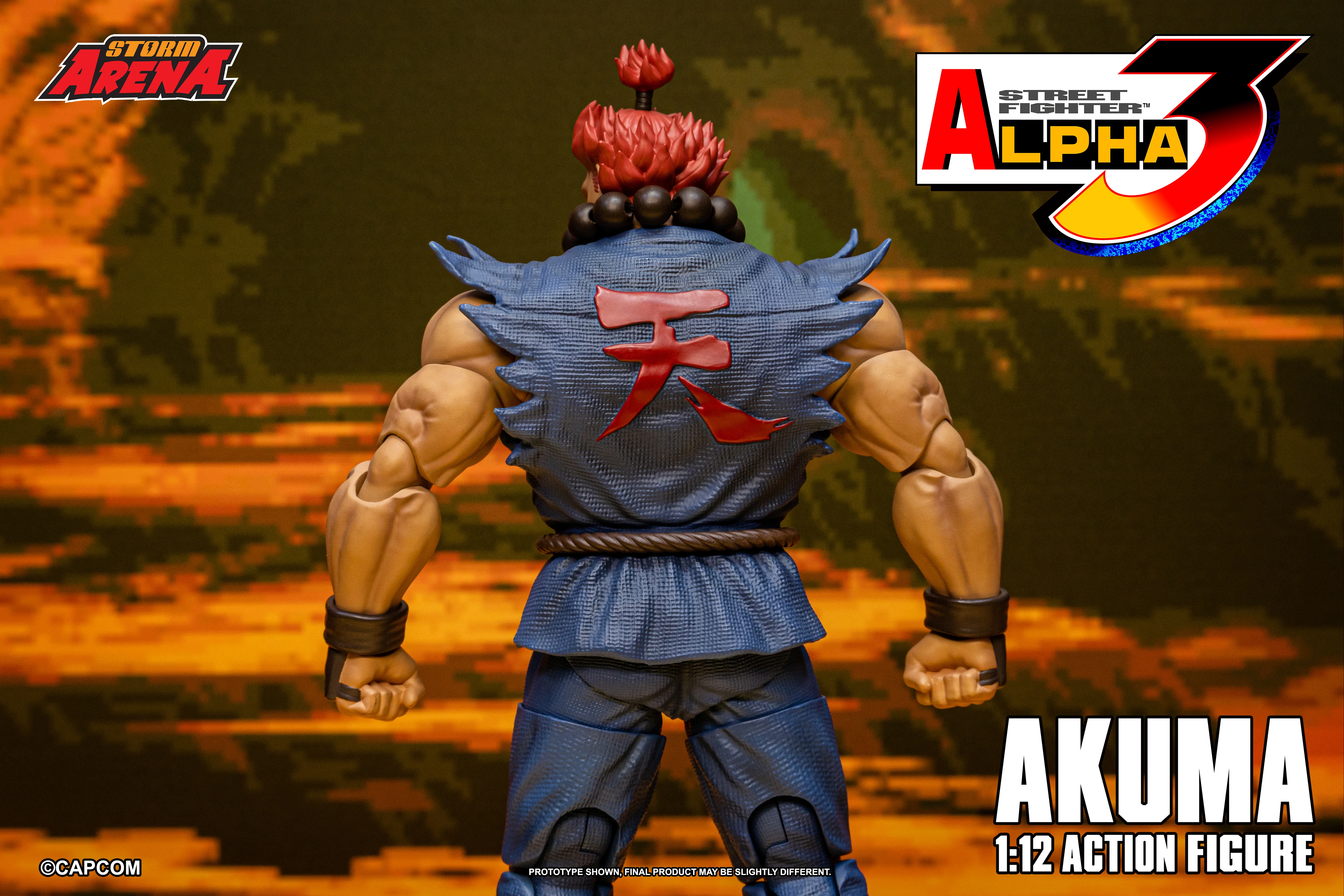 AKUMA - STREET FIGHTER ALPHA 3 - STORM ARENA - Image 3