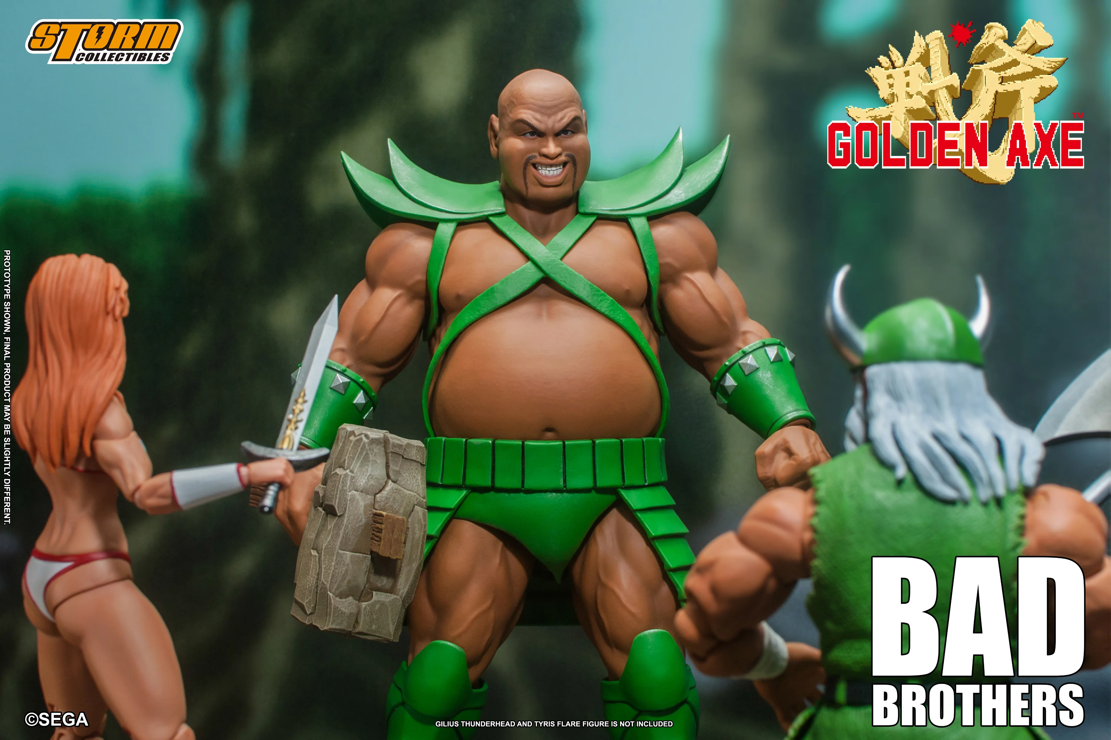 BAD BROTHERS - Golden Axe Action Figure - Image 13