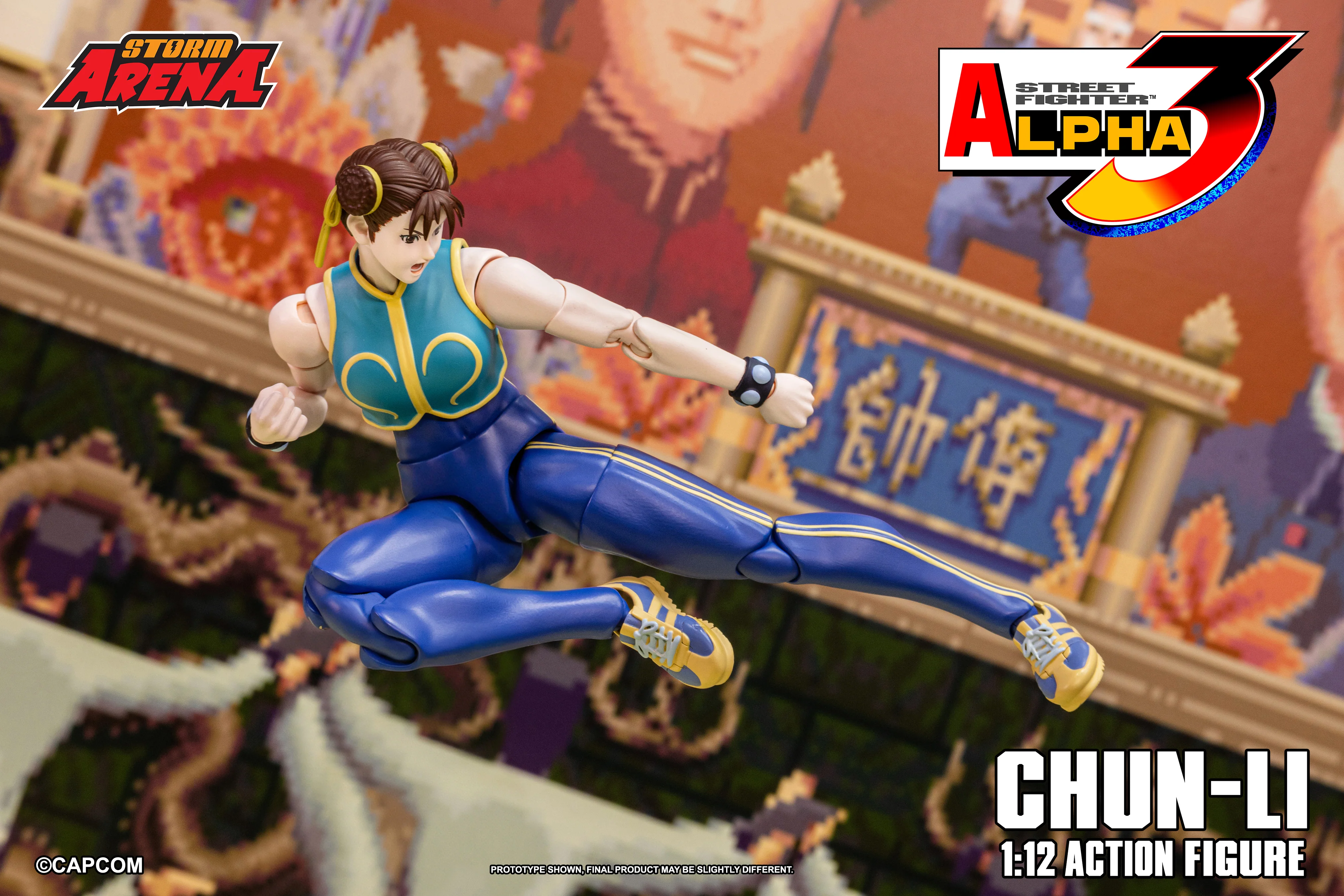 CHUN-LI - STREET FIGHTER ALPHA 3 - STORM ARENA - Image 12