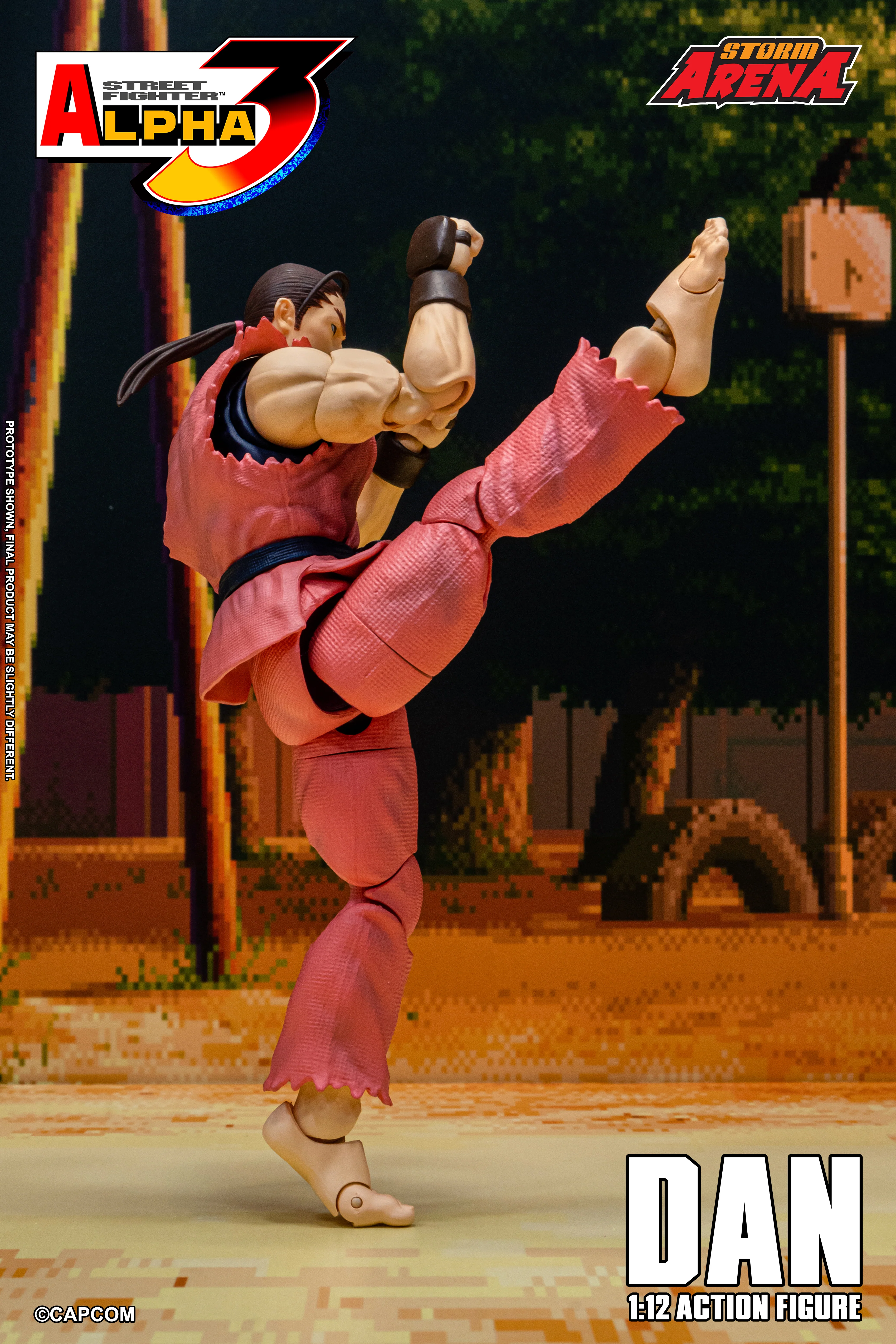 DAN - STREET FIGHTER ALPHA 3 "STORM ARENA" 1/12 SCALE - Image 10