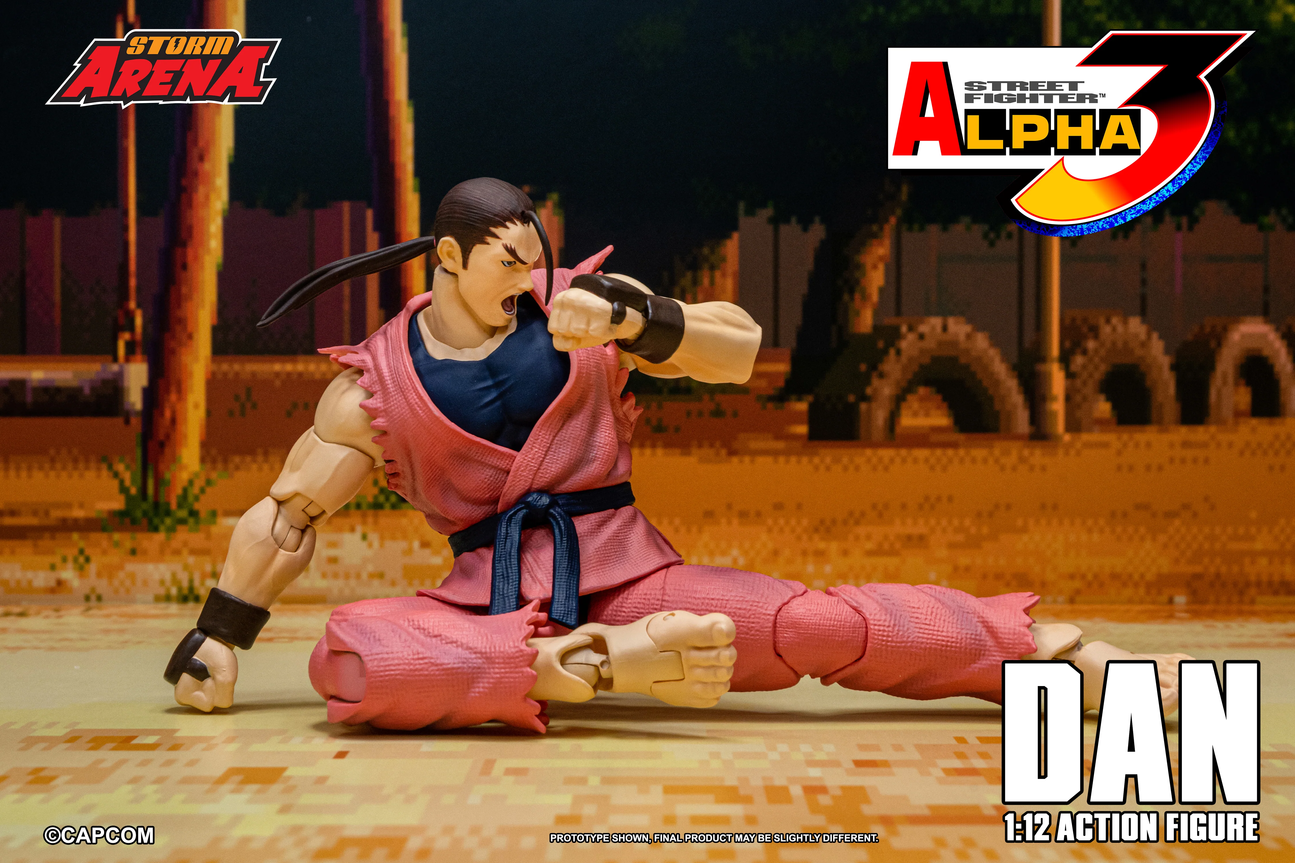 DAN - STREET FIGHTER ALPHA 3 "STORM ARENA" 1/12 SCALE - Image 11