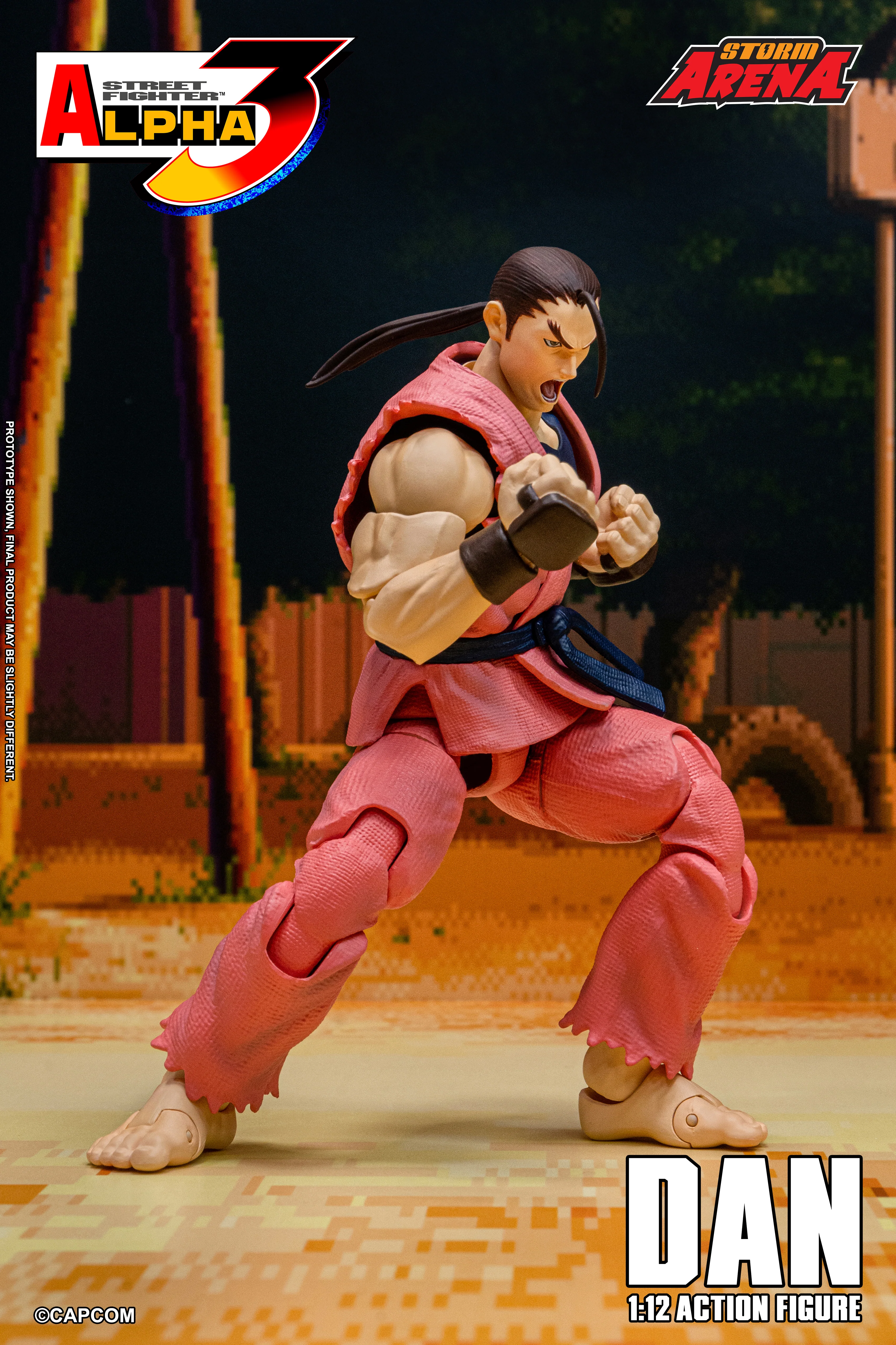DAN - STREET FIGHTER ALPHA 3 "STORM ARENA" 1/12 SCALE - Image 13