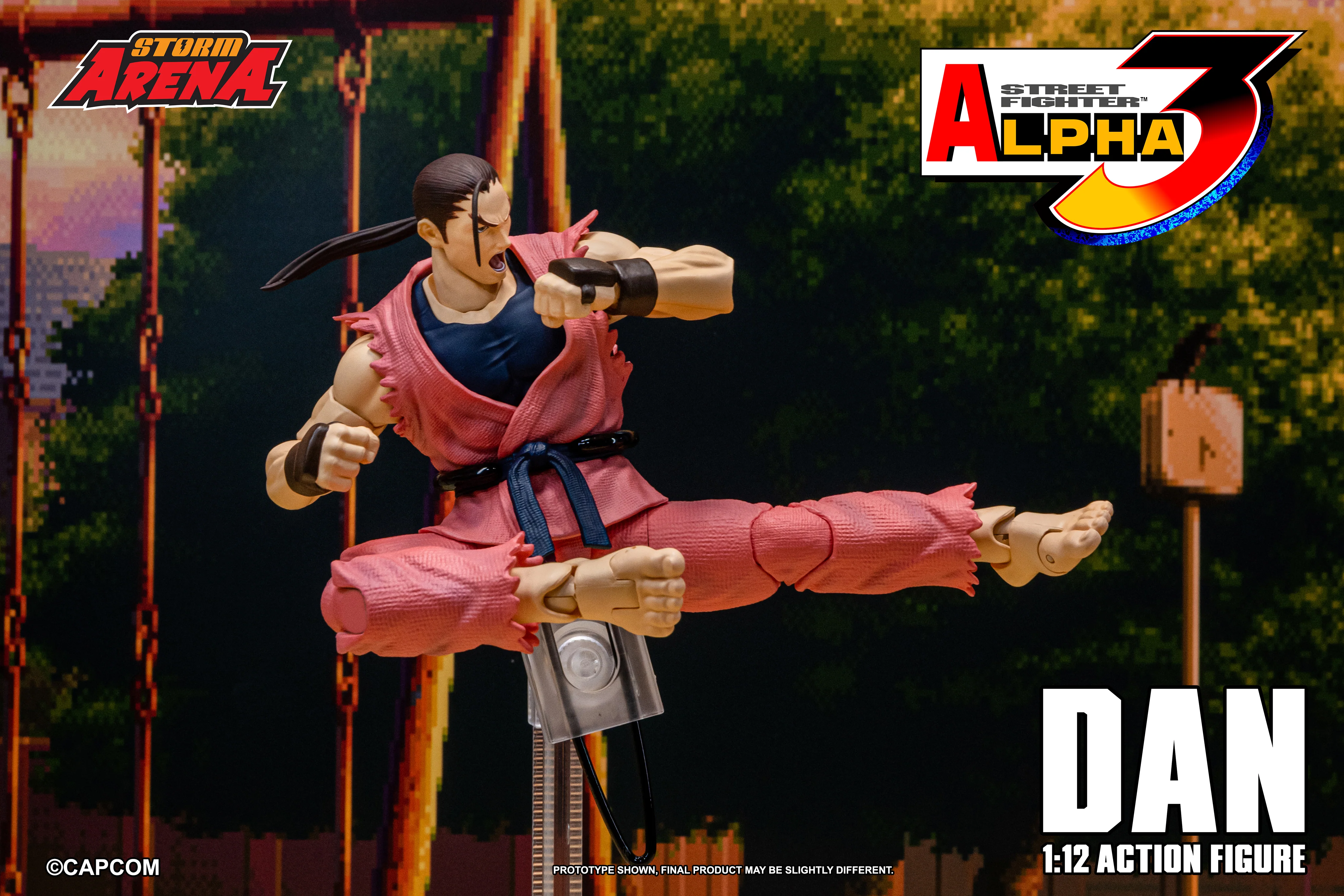 DAN - STREET FIGHTER ALPHA 3 "STORM ARENA" 1/12 SCALE - Image 15
