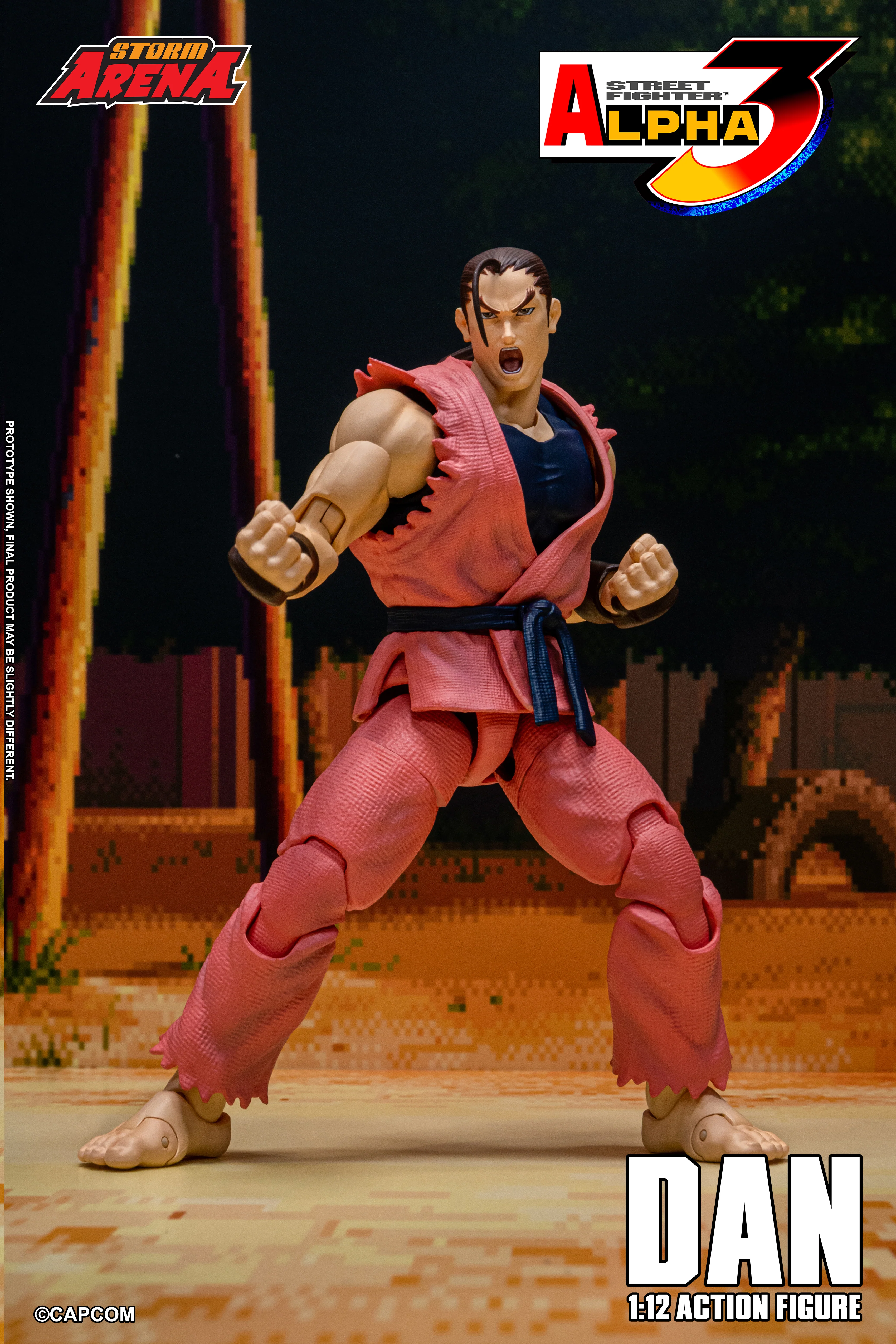 DAN - STREET FIGHTER ALPHA 3 "STORM ARENA" 1/12 SCALE - Image 18