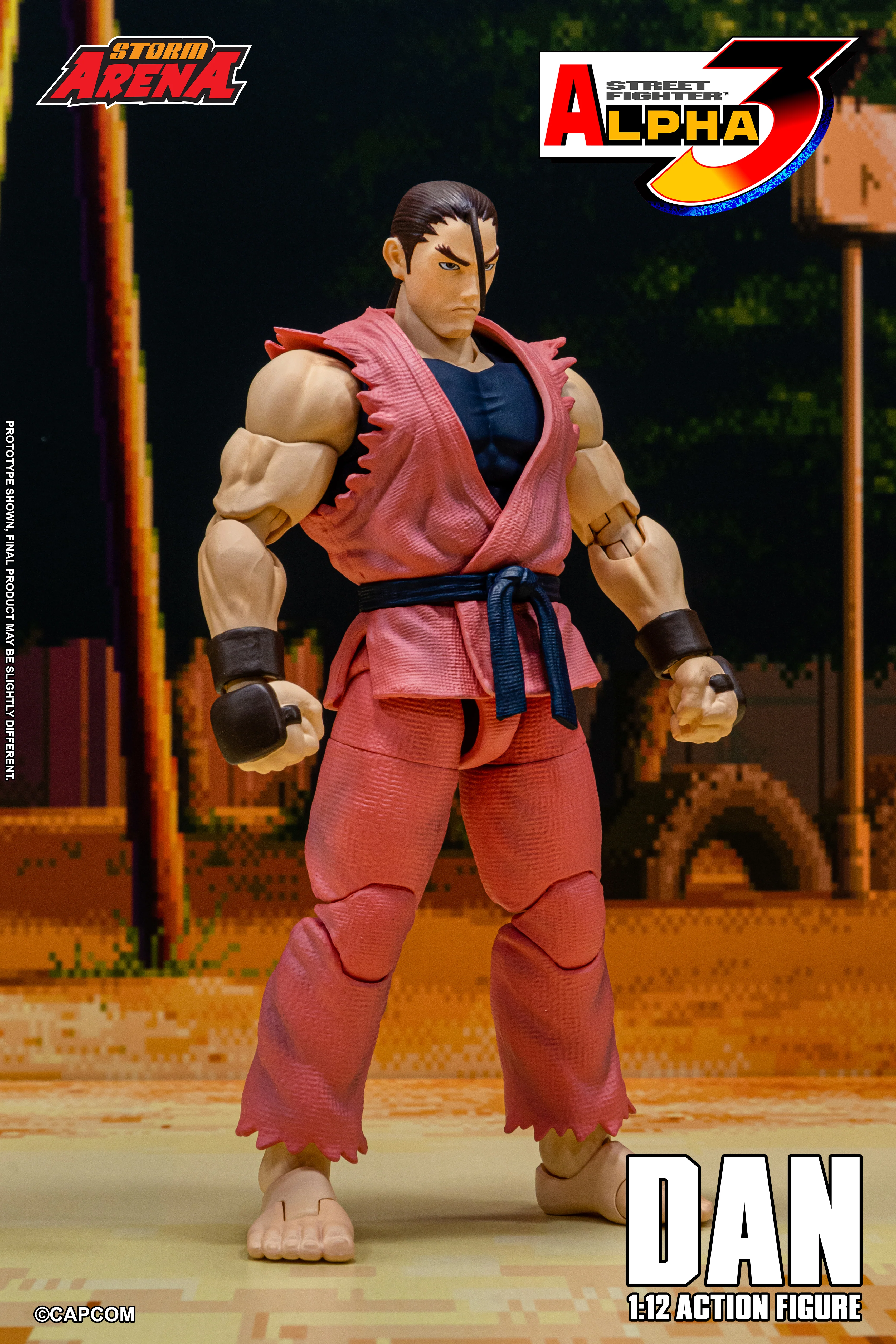 DAN - STREET FIGHTER ALPHA 3 "STORM ARENA" 1/12 SCALE - Image 4