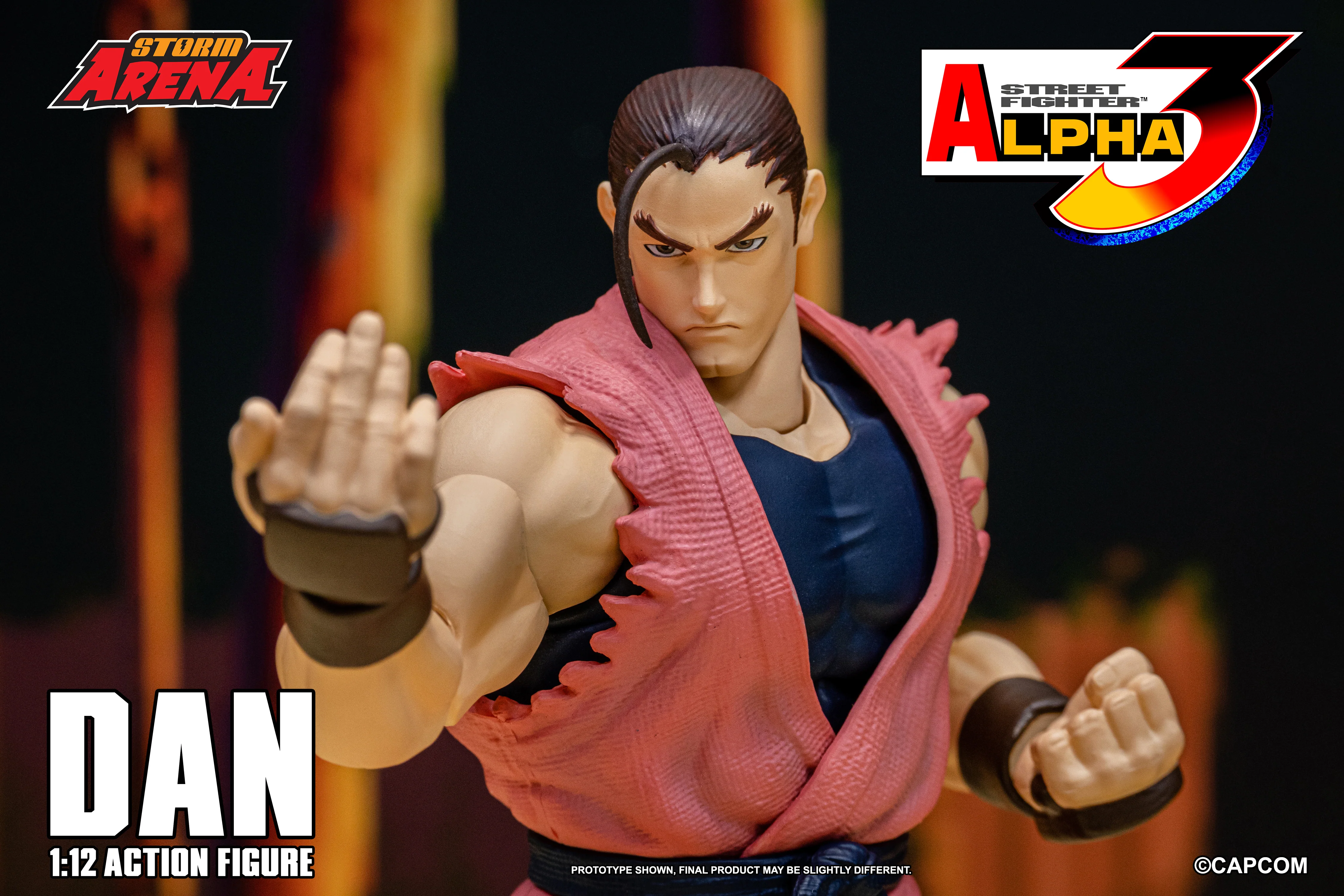DAN - STREET FIGHTER ALPHA 3 "STORM ARENA" 1/12 SCALE - Image 6