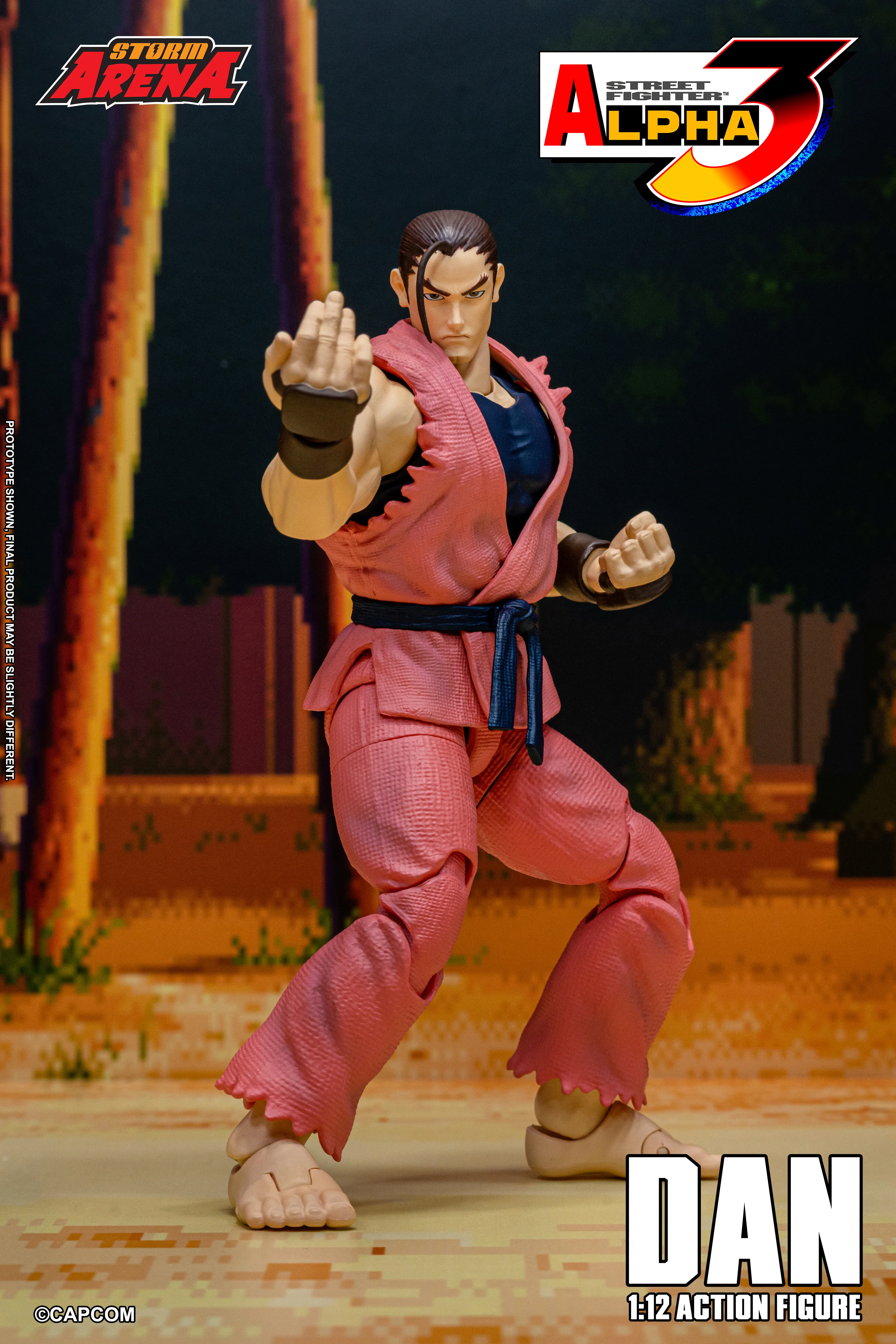 DAN - STREET FIGHTER ALPHA 3 "STORM ARENA" 1/12 SCALE - Image 7