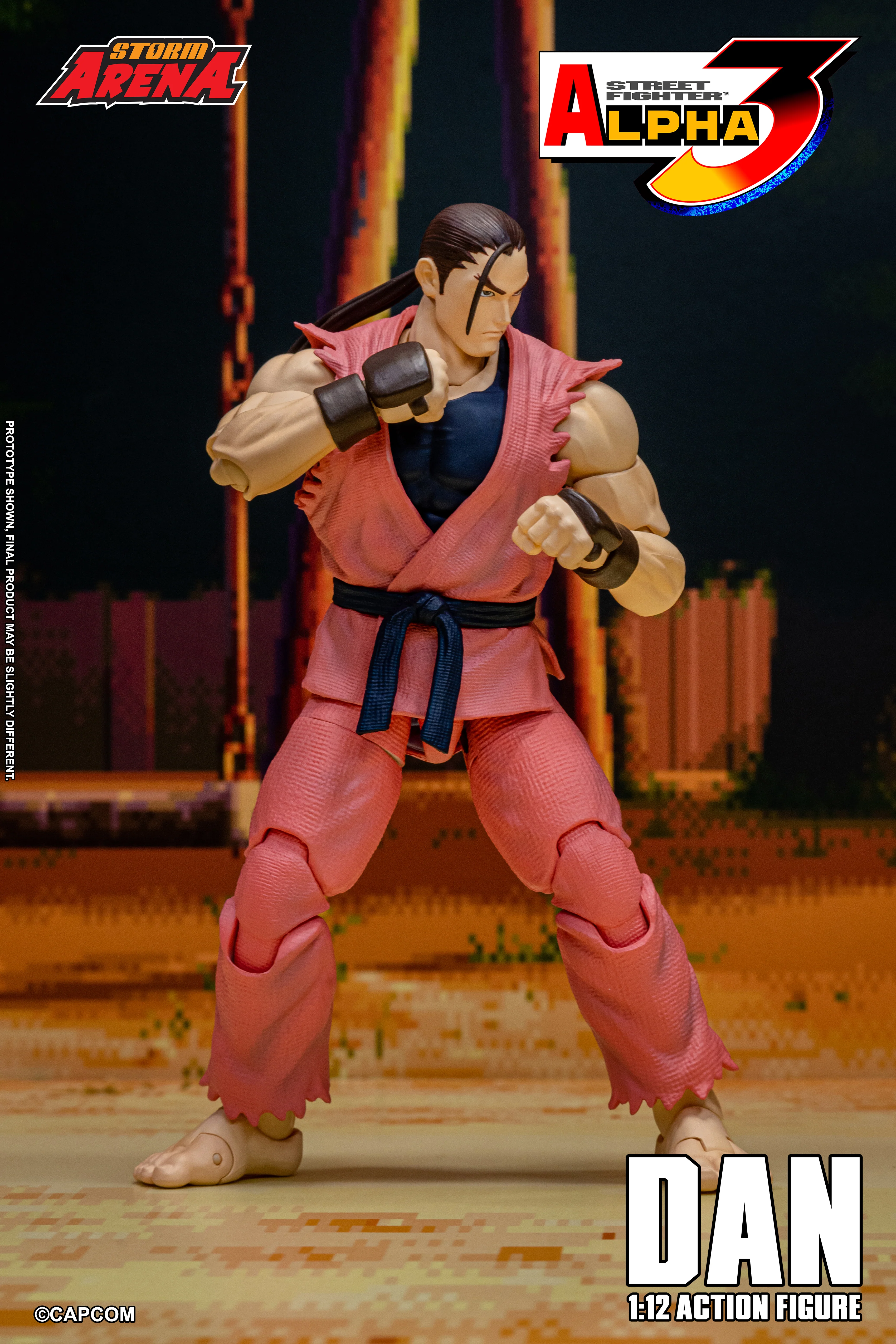 DAN - STREET FIGHTER ALPHA 3 "STORM ARENA" 1/12 SCALE - Image 8