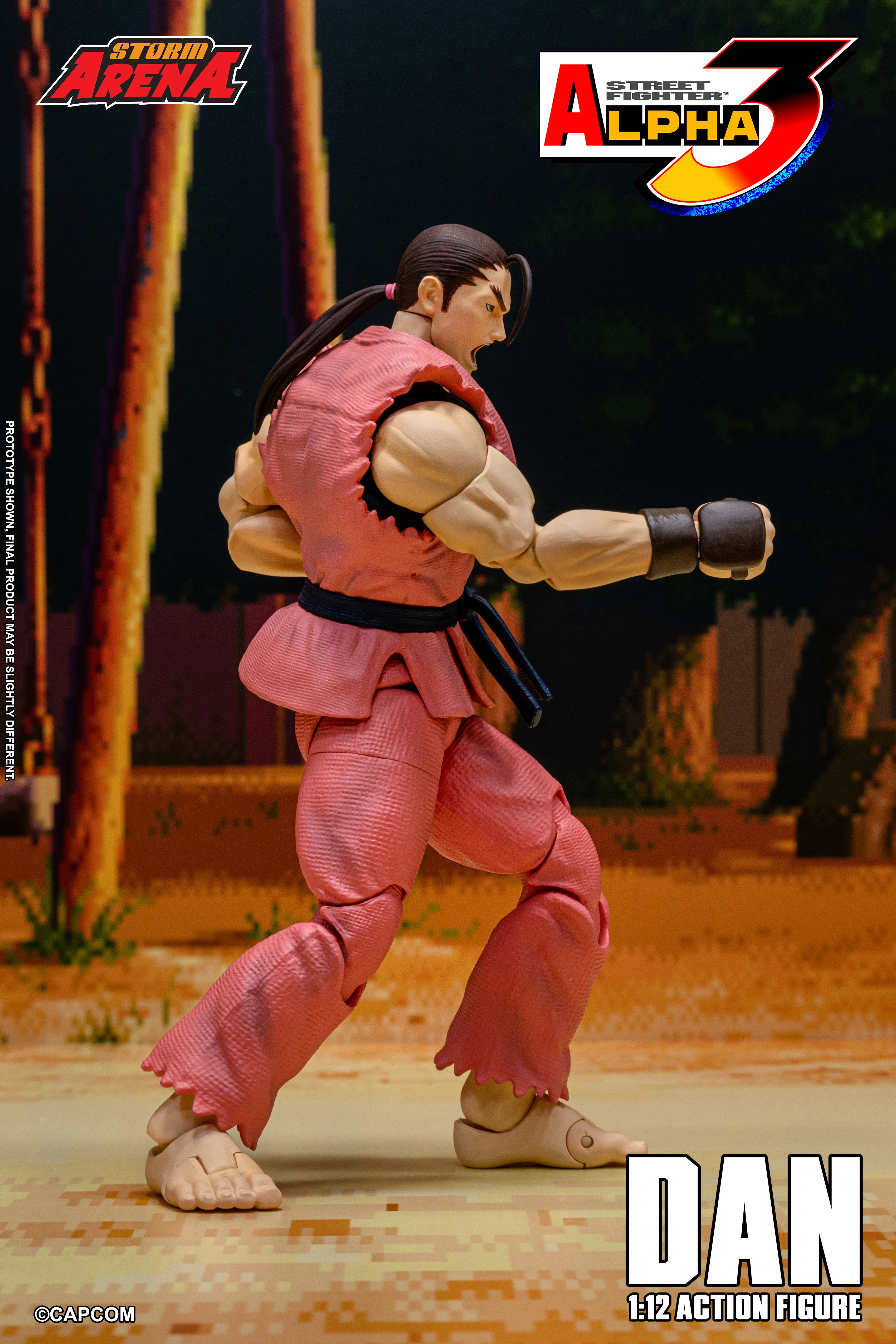DAN - STREET FIGHTER ALPHA 3 "STORM ARENA" 1/12 SCALE - Image 9