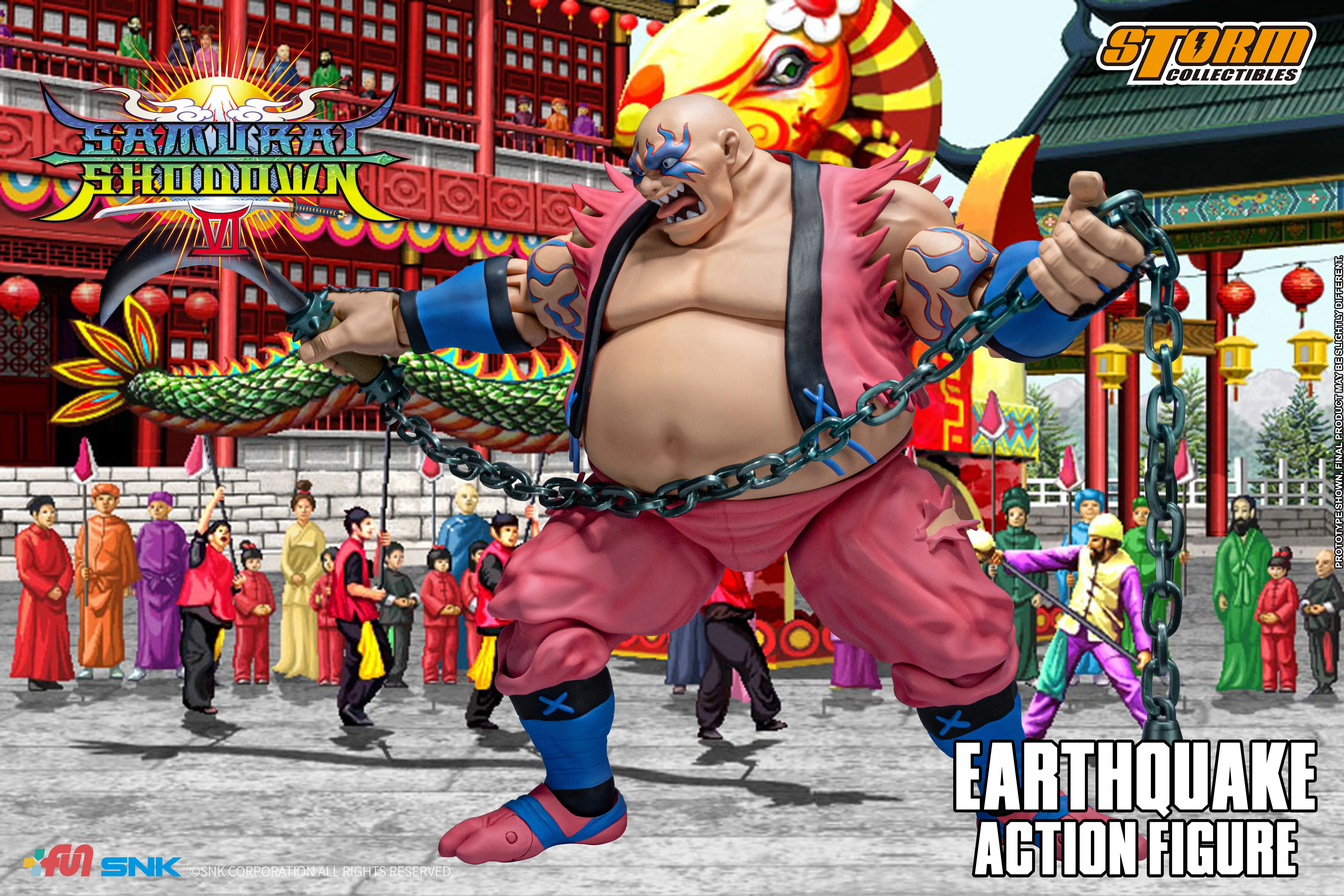 EARTHQUAKE - Samura Shodown VI Action Figure - Image 10