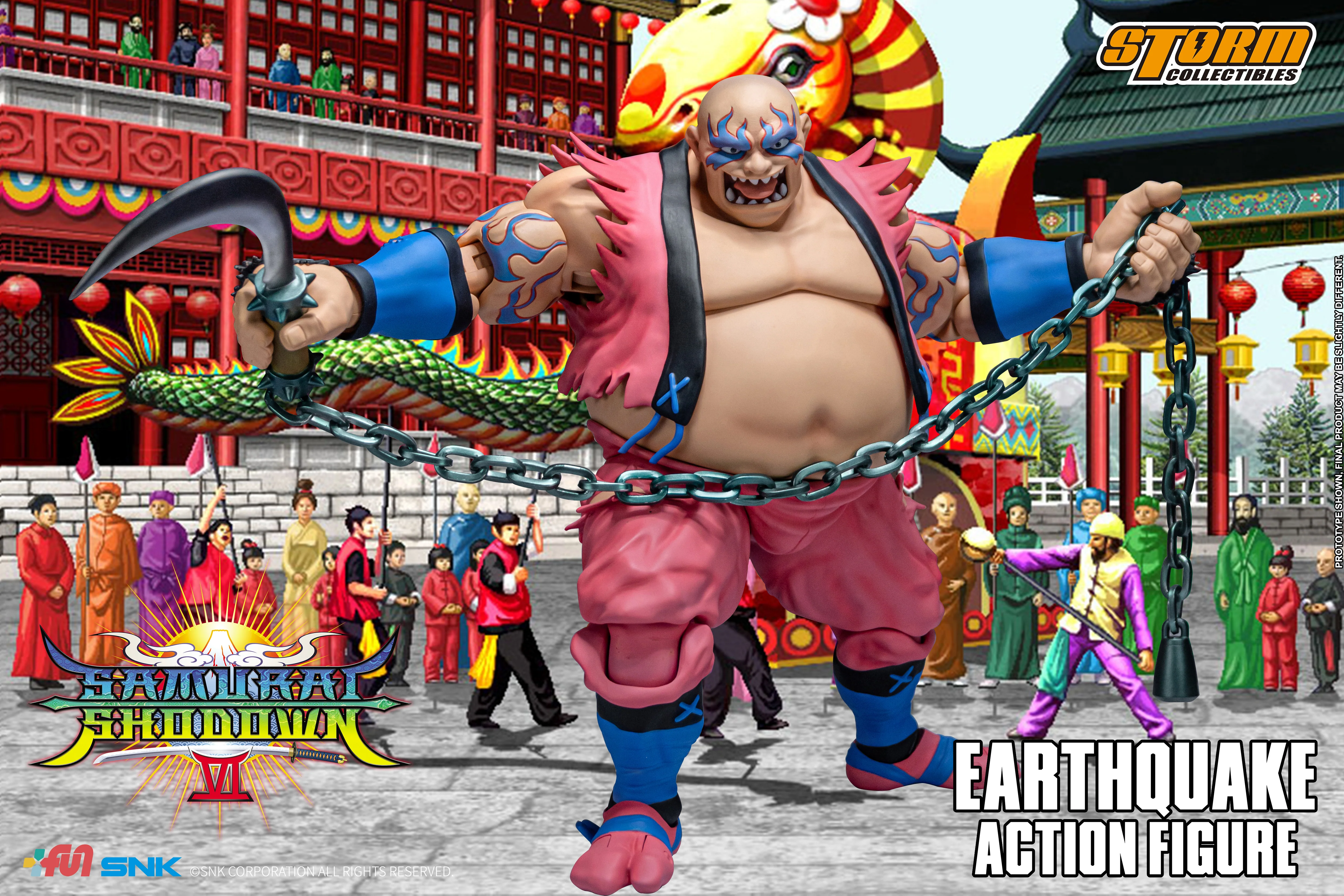 EARTHQUAKE - Samura Shodown VI Action Figure - Image 11
