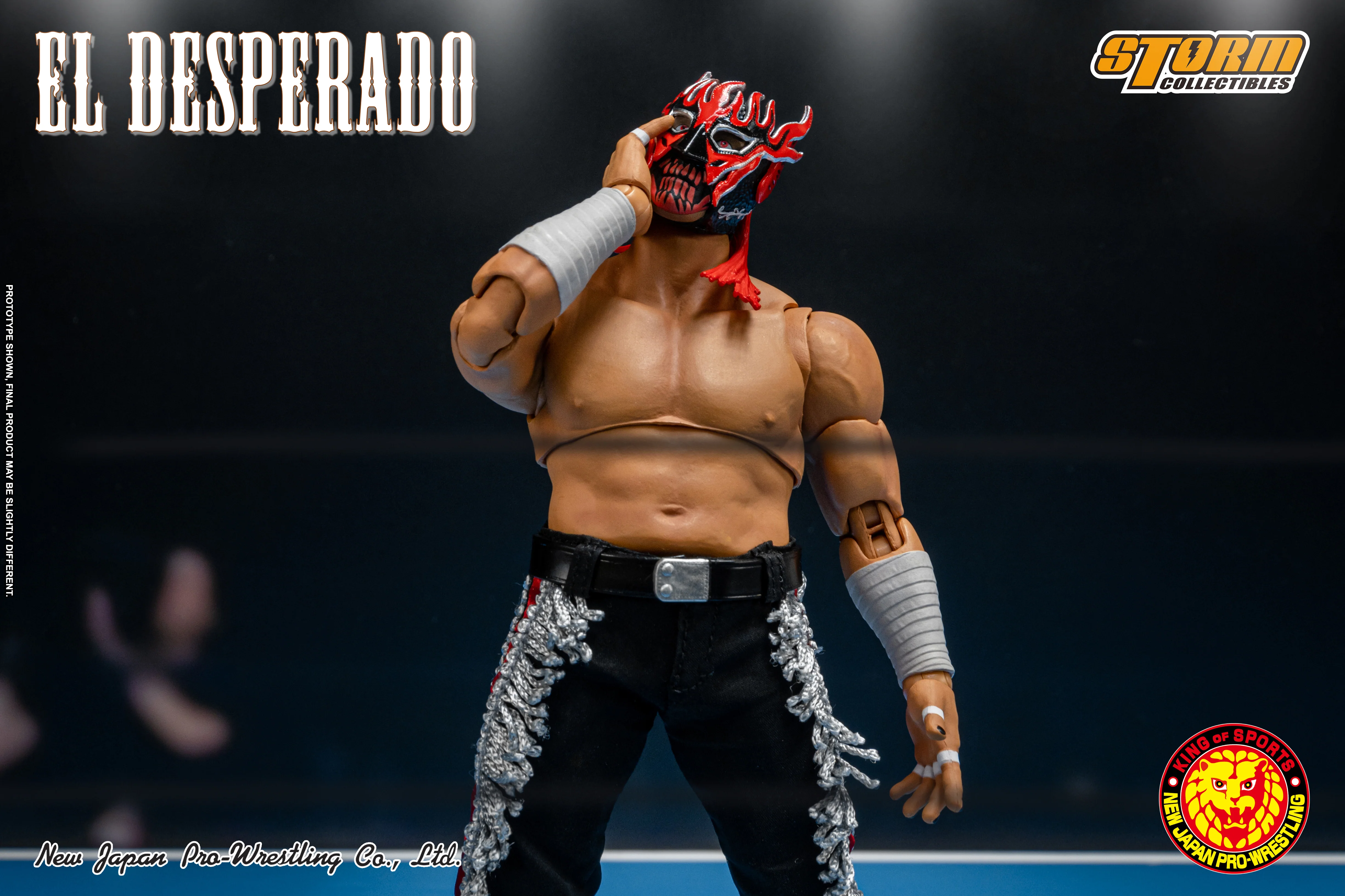EL DESPERADO (Red Mask Version) - NJPW Action Figure - Image 12