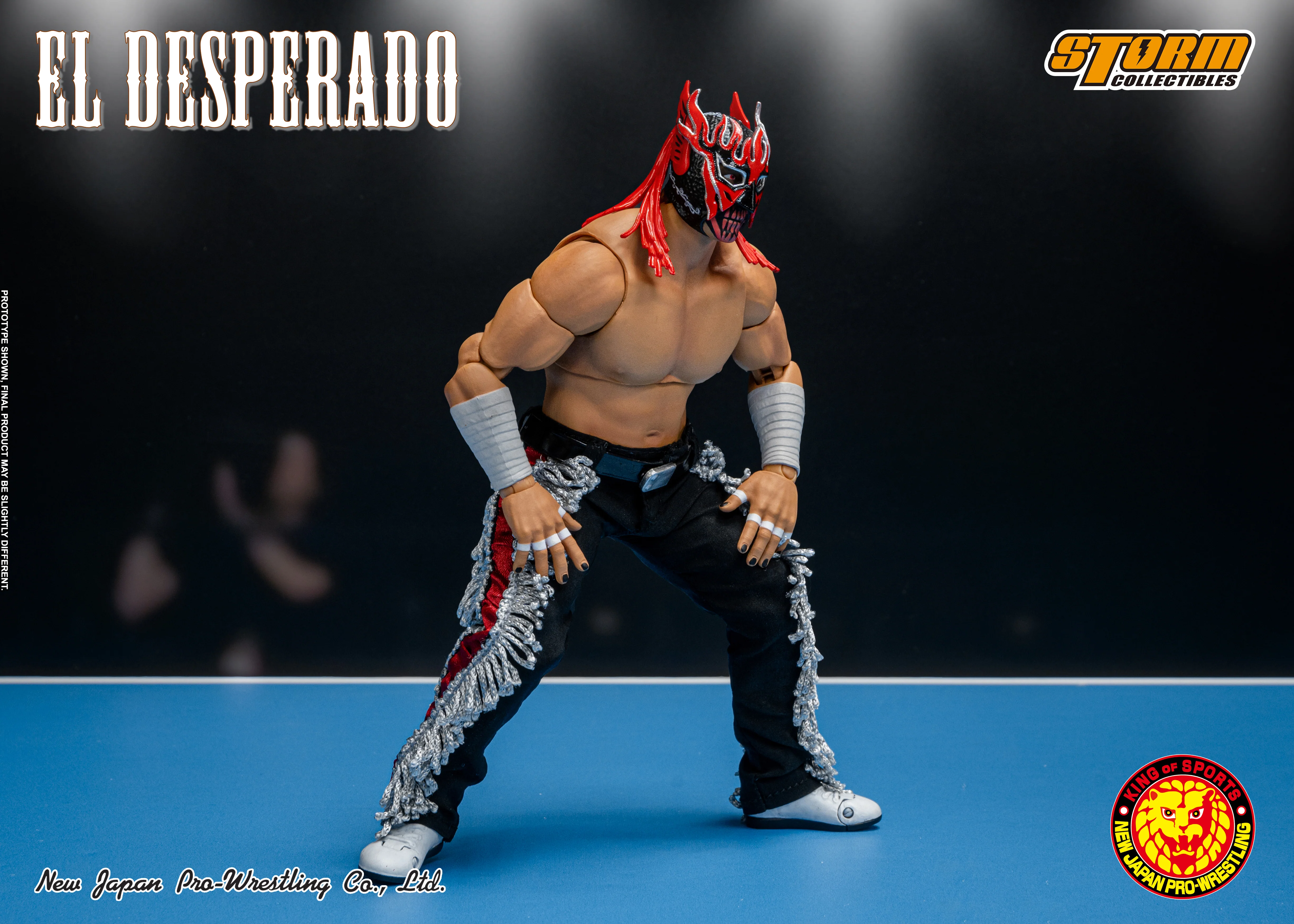 EL DESPERADO (Red Mask Version) - NJPW Action Figure - Image 13