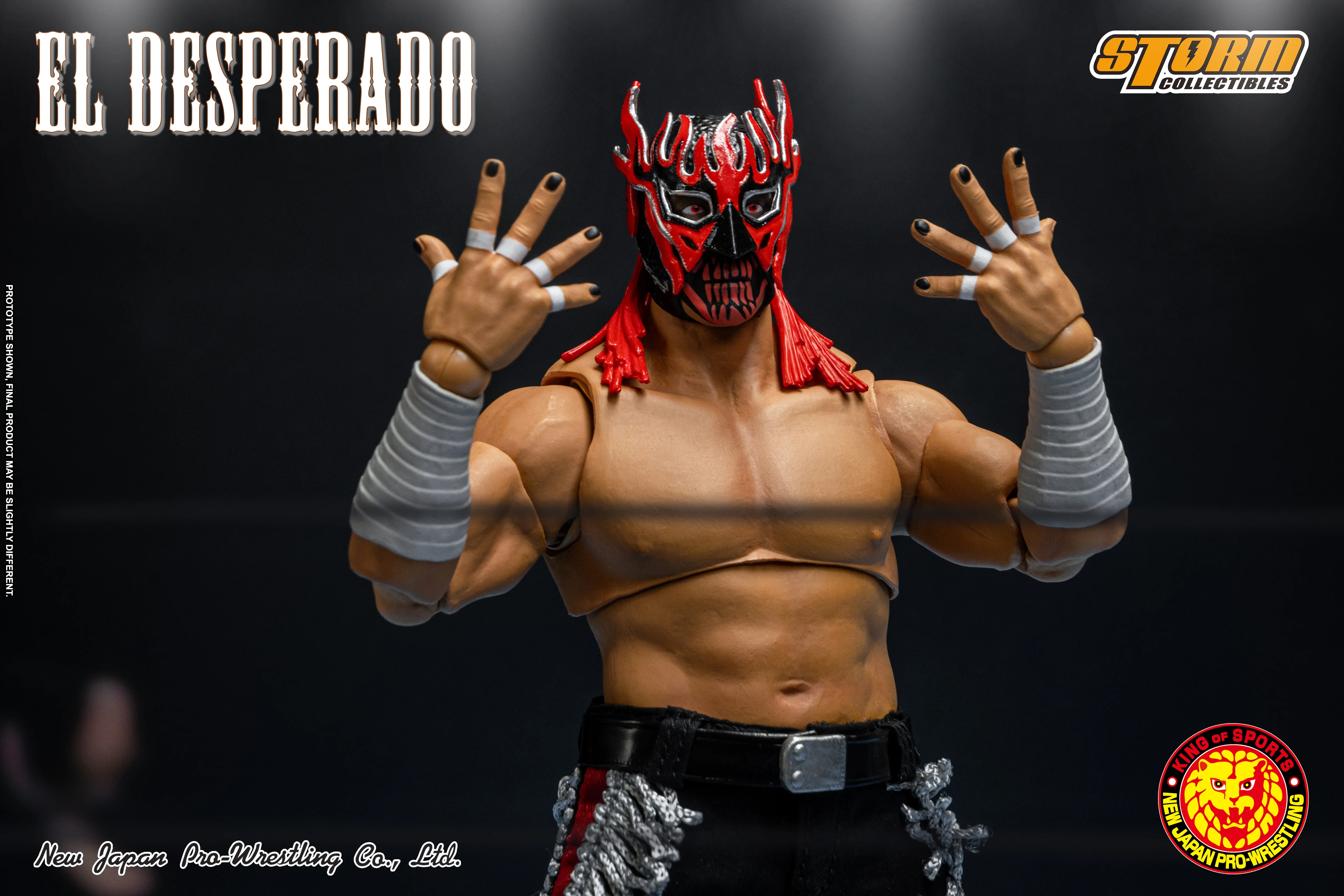 EL DESPERADO (Red Mask Version) - NJPW Action Figure - Image 7