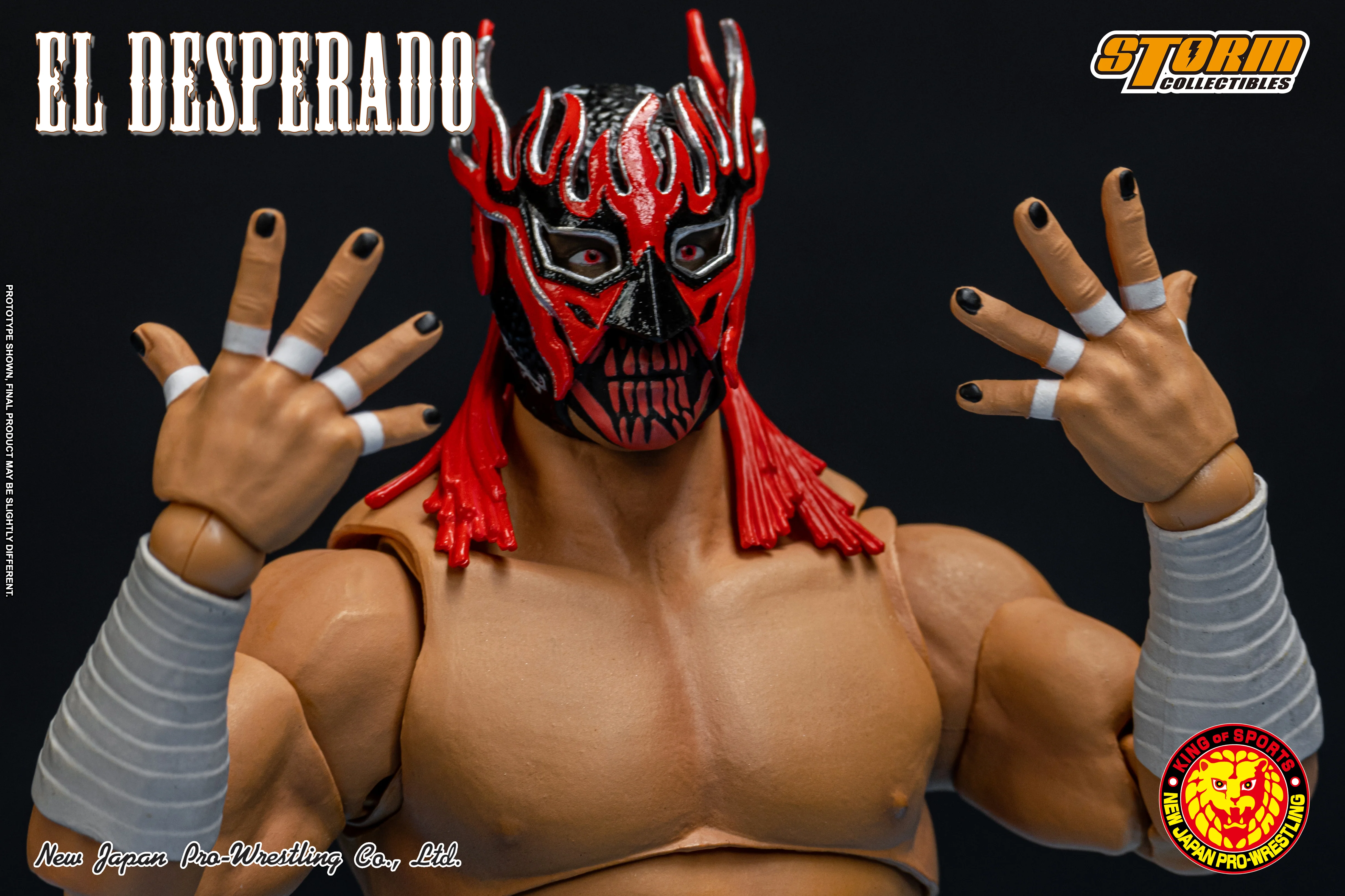 EL DESPERADO (Red Mask Version) - NJPW Action Figure - Image 8