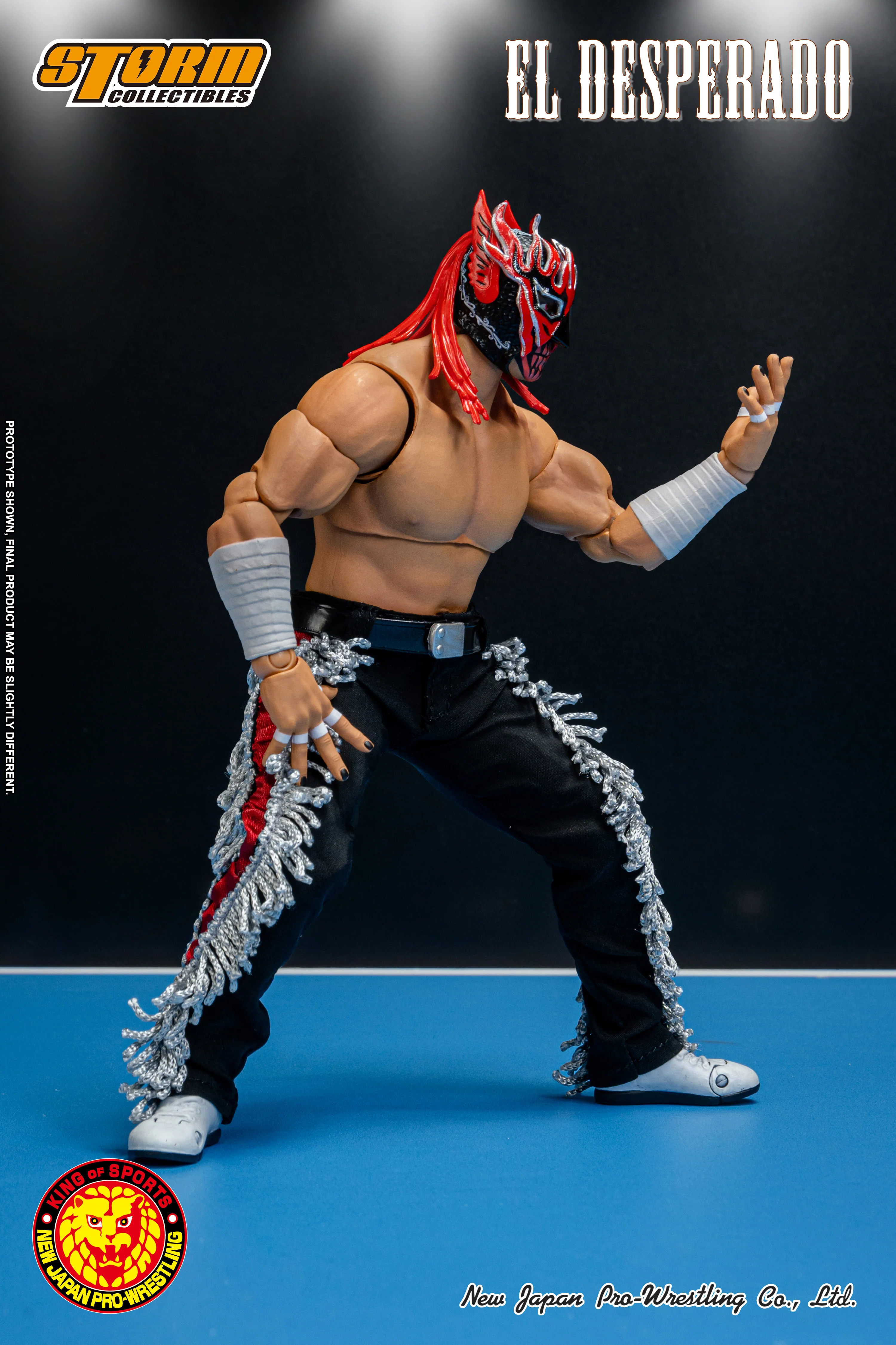 EL DESPERADO (Red Mask Version) - NJPW Action Figure - Image 9