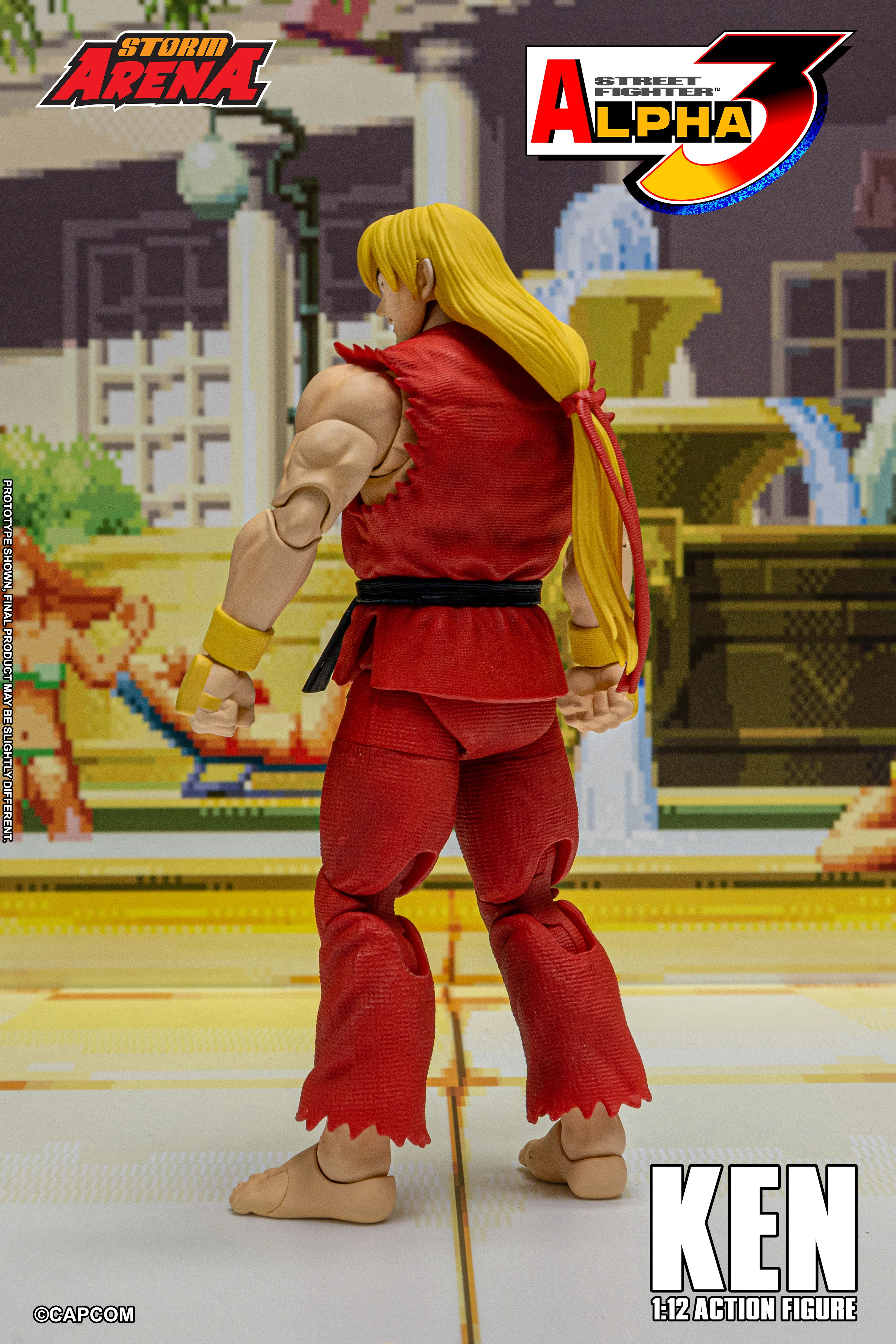 KEN - STREET FIGHTER ALPHA 3 "STORM ARENA" 1/12 Scale - Image 5