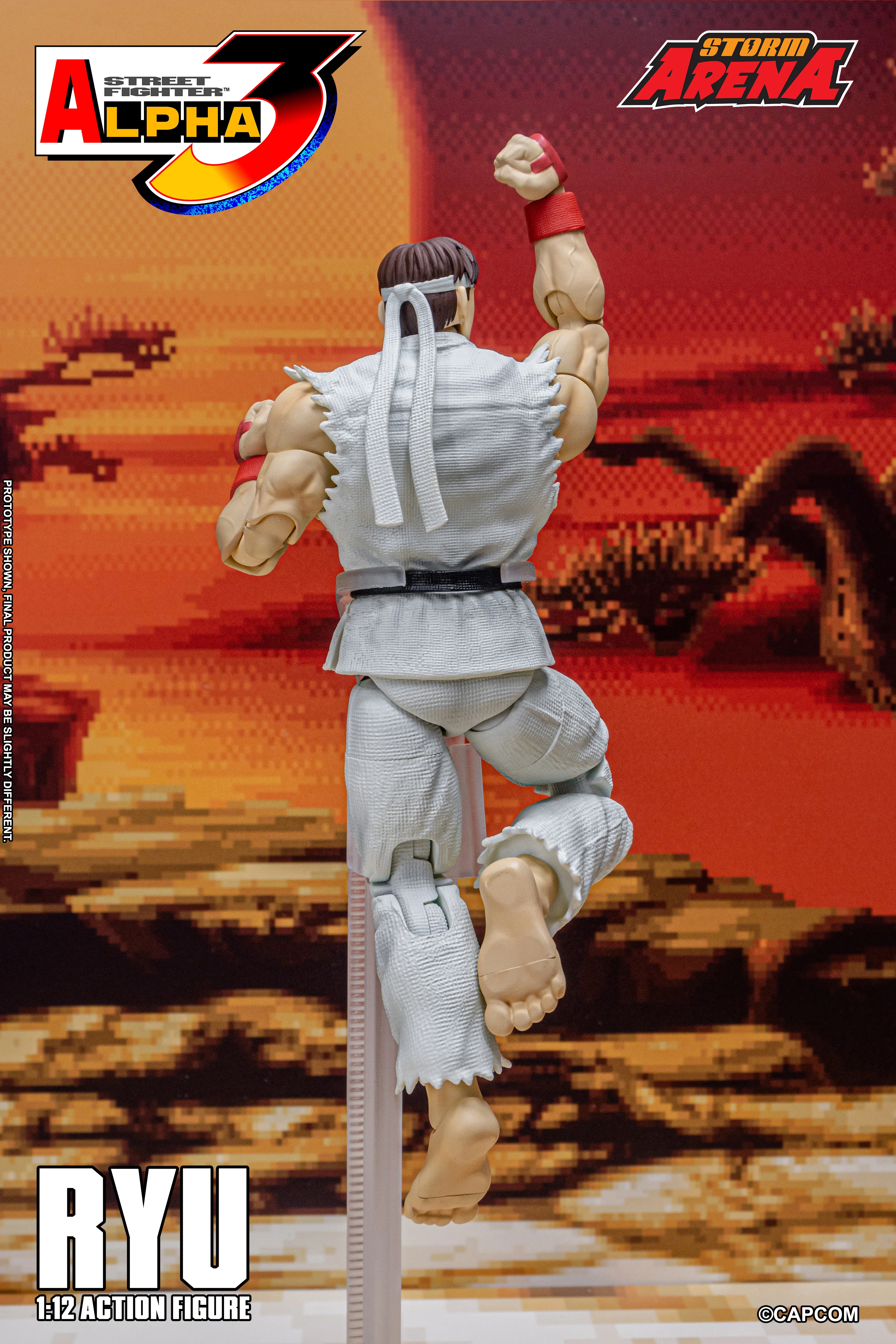RYU - STREET FIGHTER ALPHA 3 "STORM ARENA" 1/12 Scale - Image 17