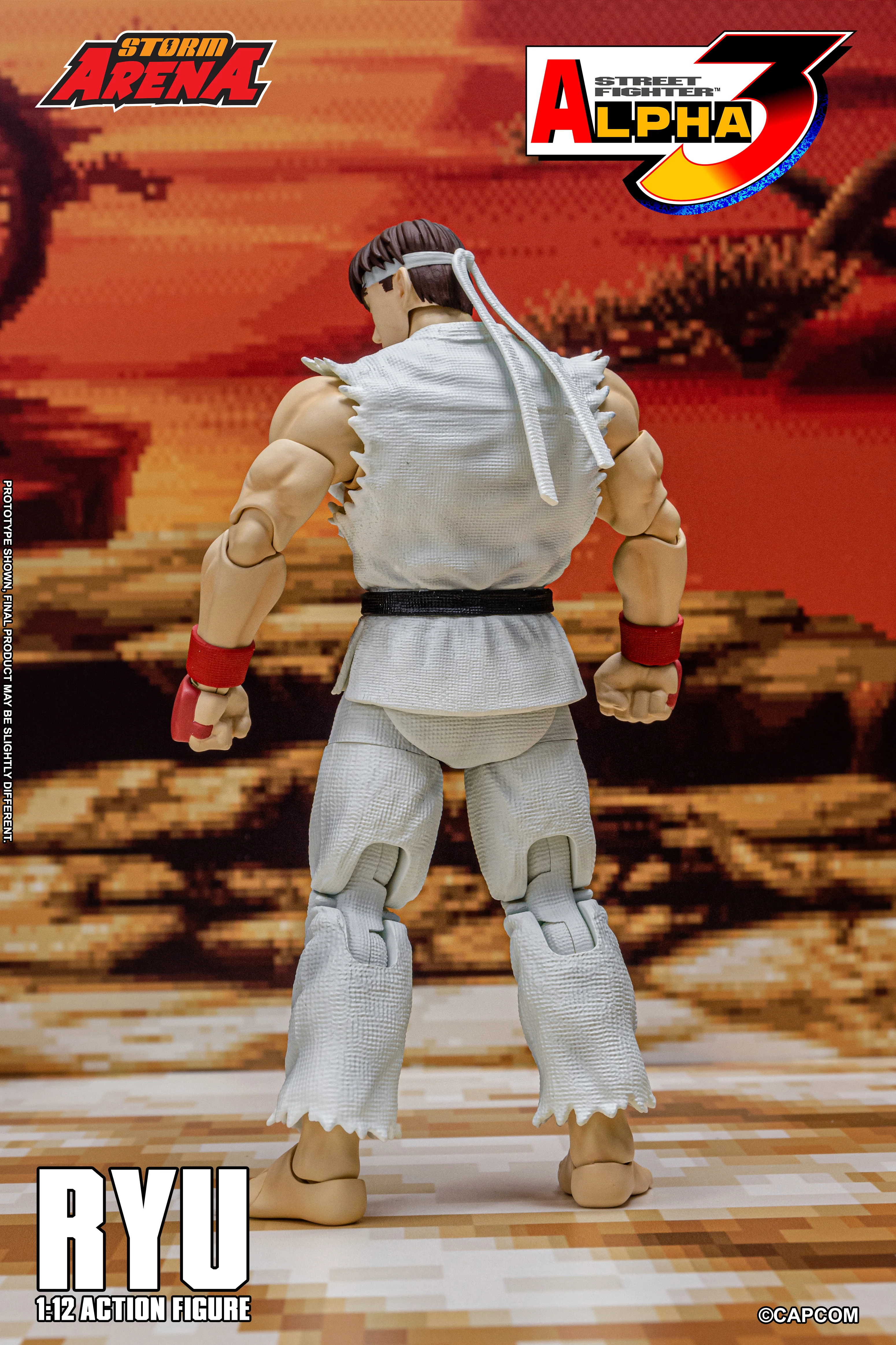 RYU - STREET FIGHTER ALPHA 3 "STORM ARENA" 1/12 Scale - Image 19
