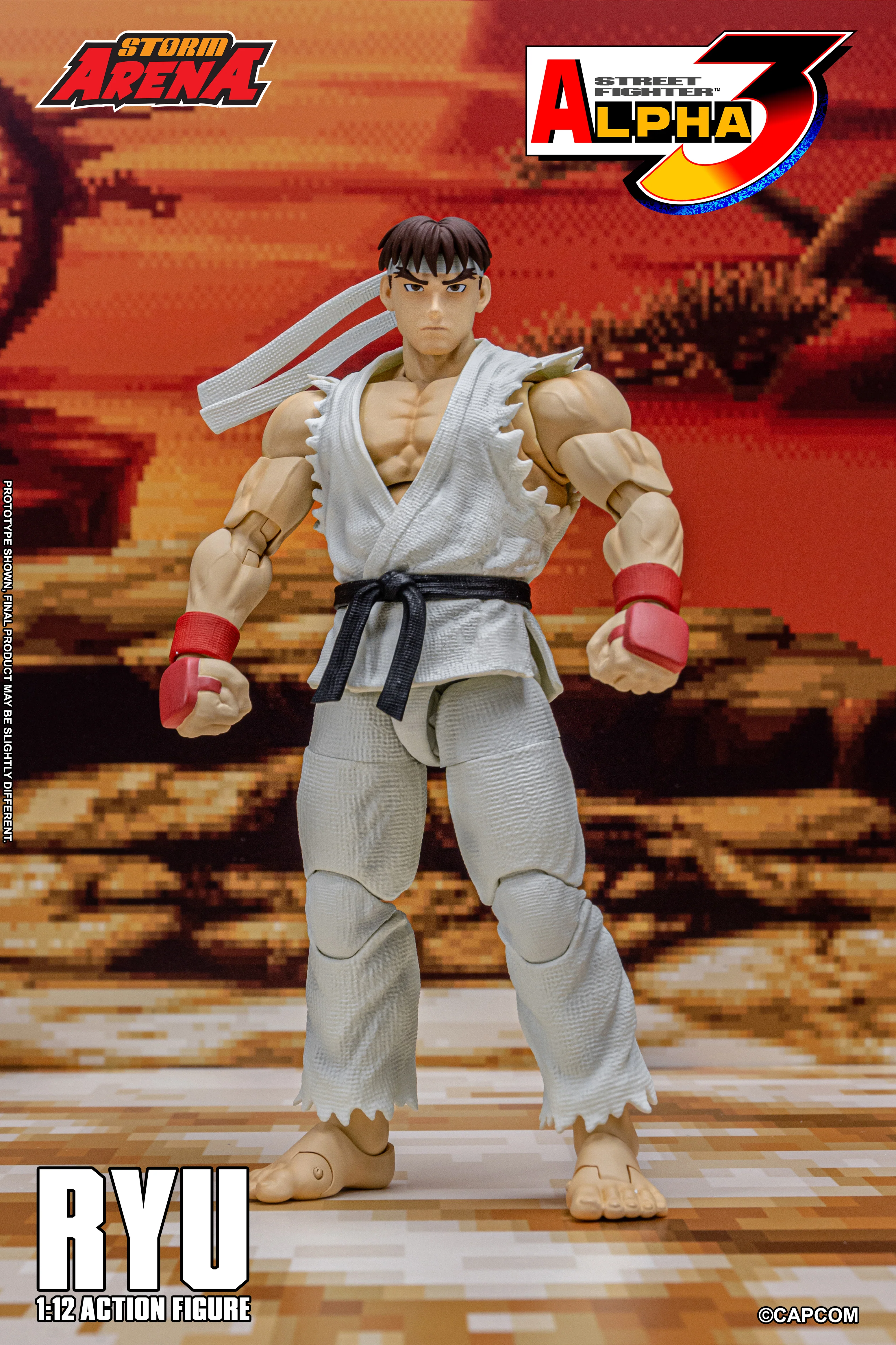 RYU - STREET FIGHTER ALPHA 3 "STORM ARENA" 1/12 Scale - Image 20