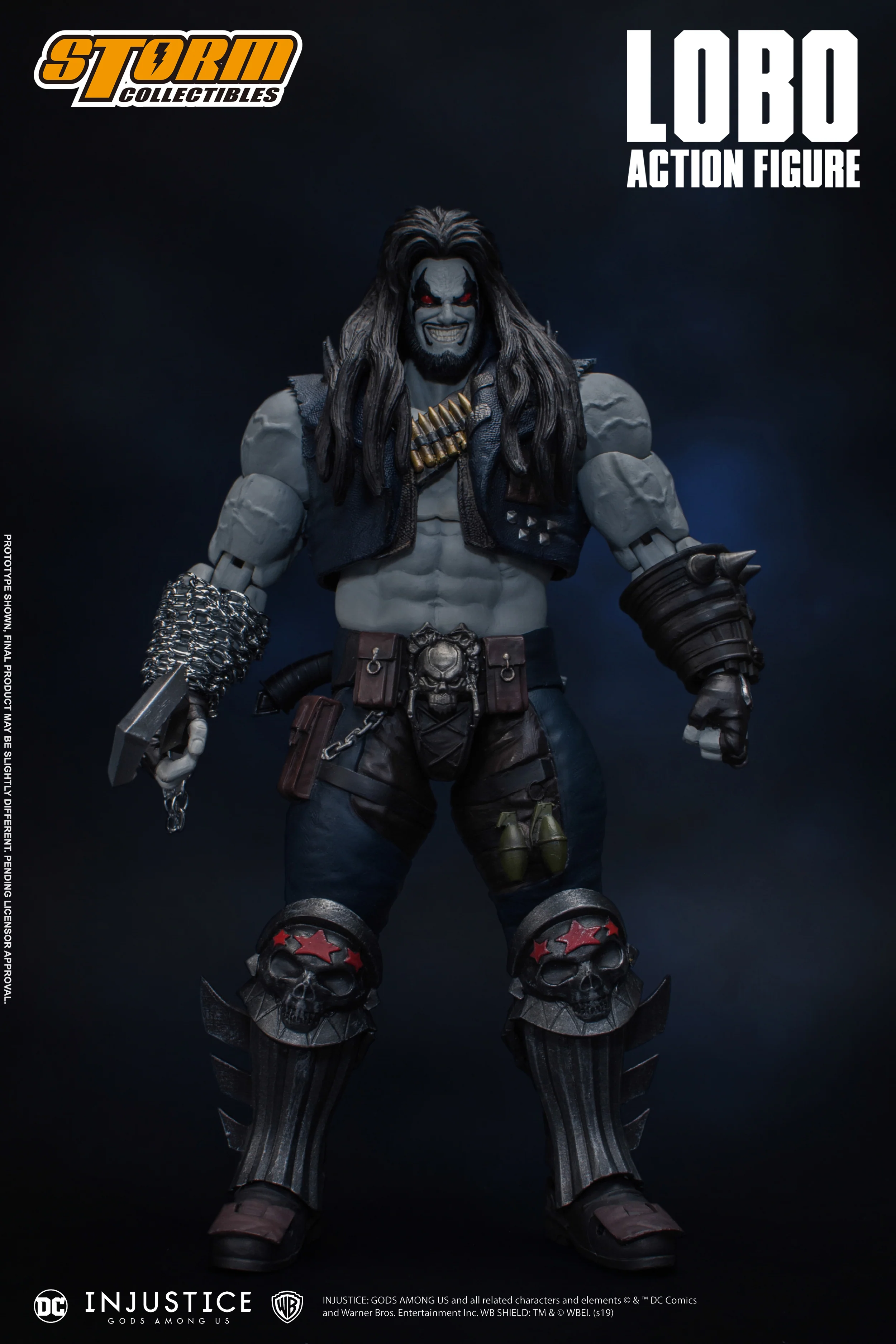 LOBO - INJUSTICE Gods Among Us Action Figure - Image 4