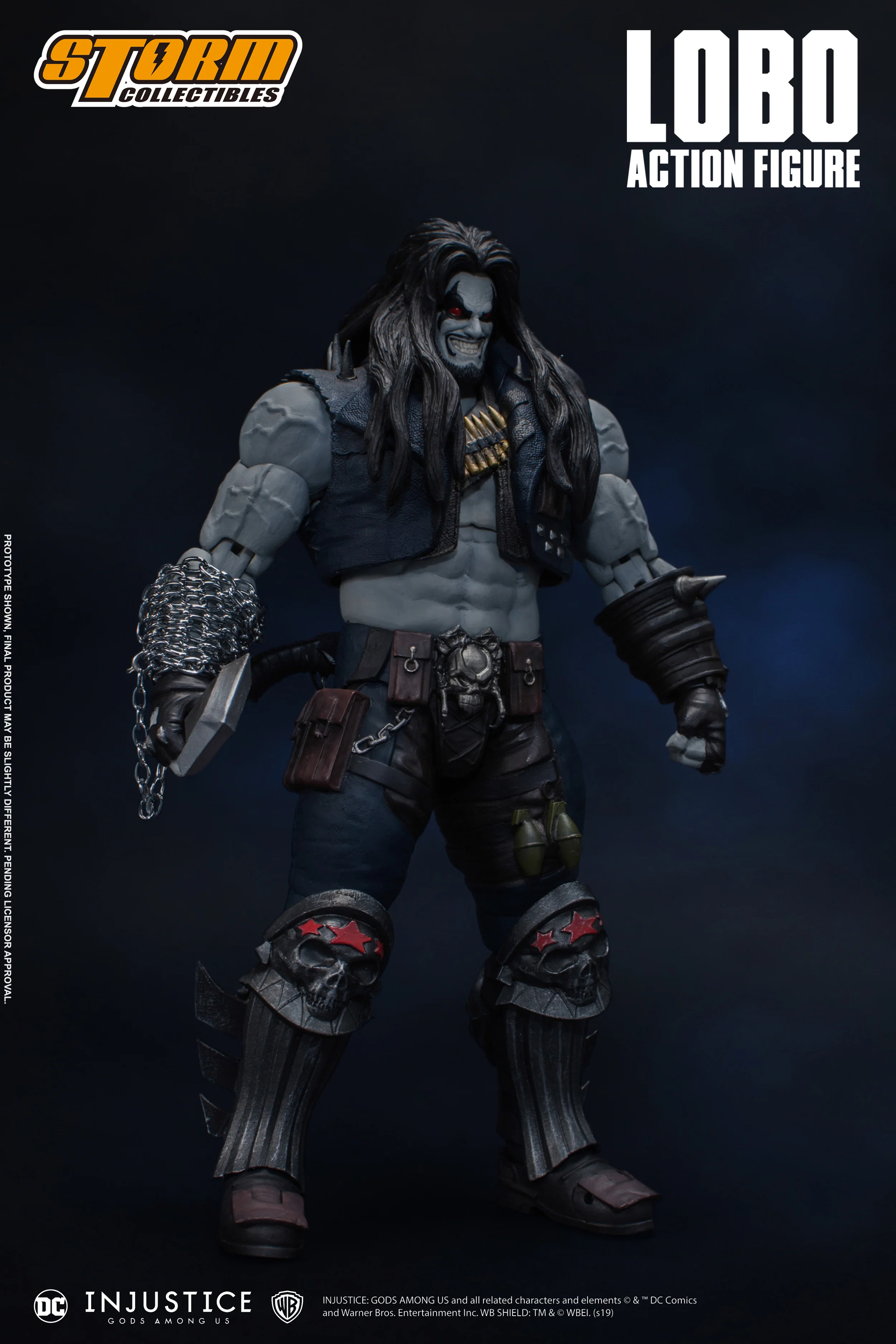 LOBO - INJUSTICE Gods Among Us Action Figure - Image 6