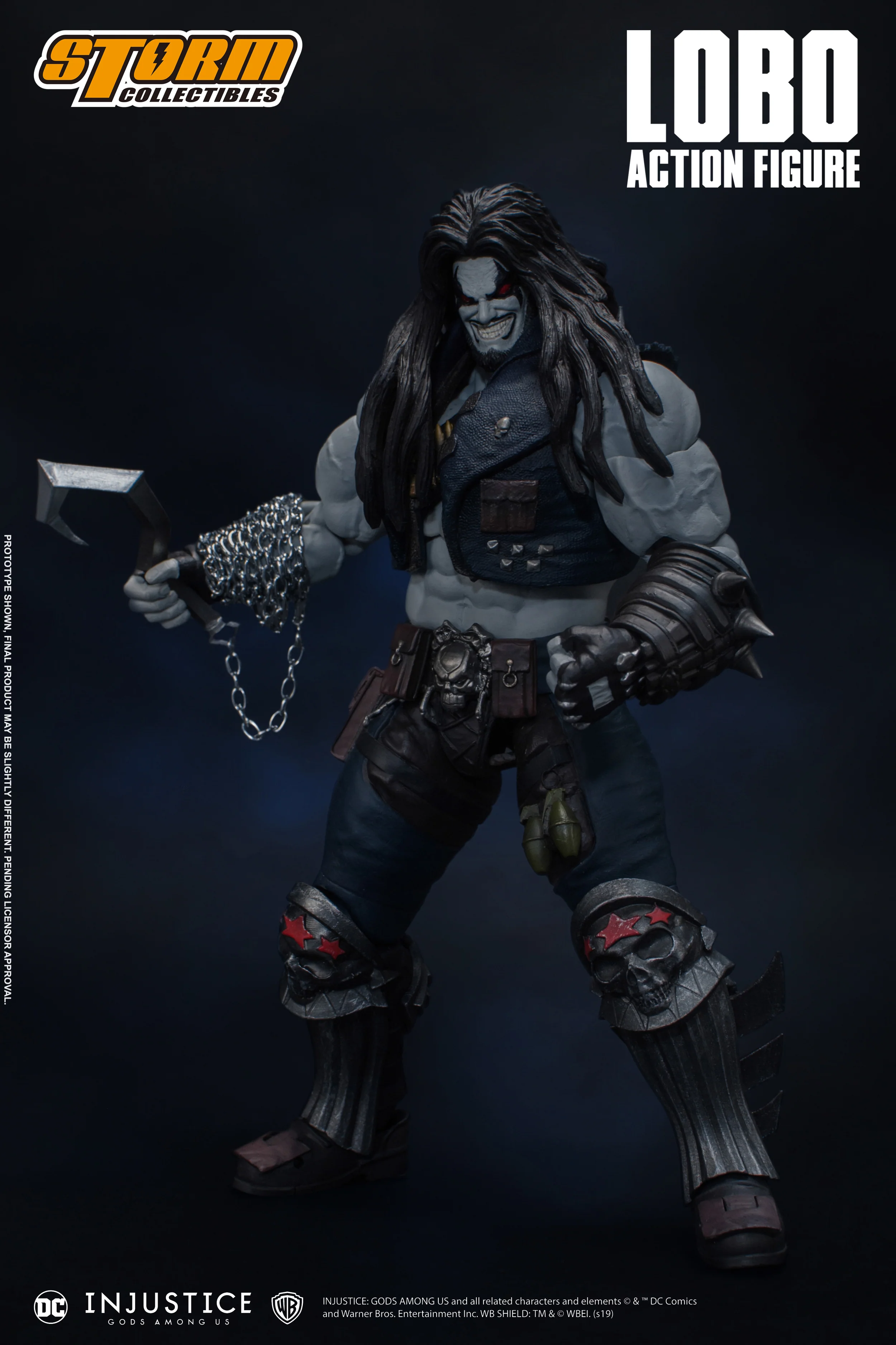 LOBO - INJUSTICE Gods Among Us Action Figure - Image 7