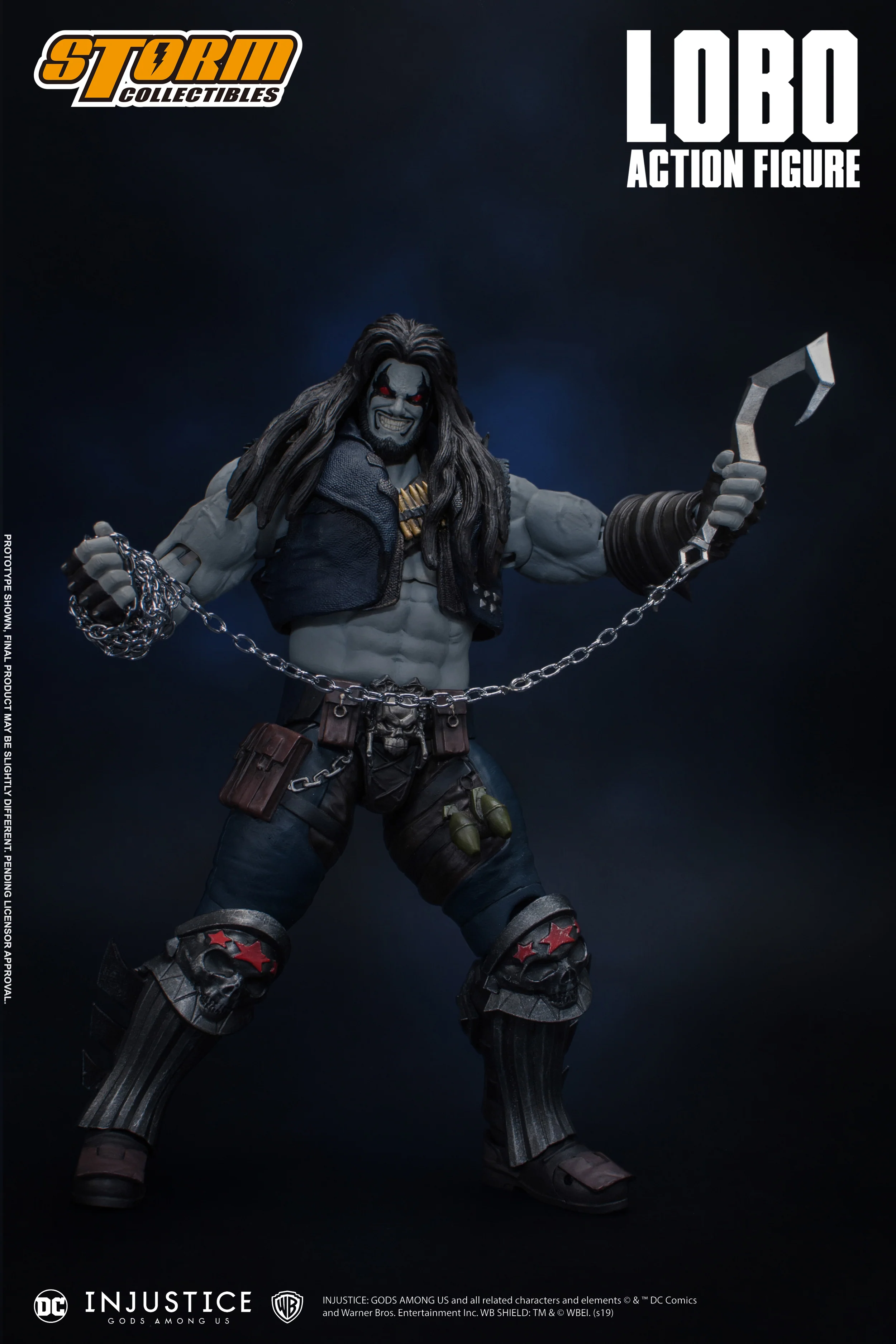 LOBO - INJUSTICE Gods Among Us Action Figure - Image 8