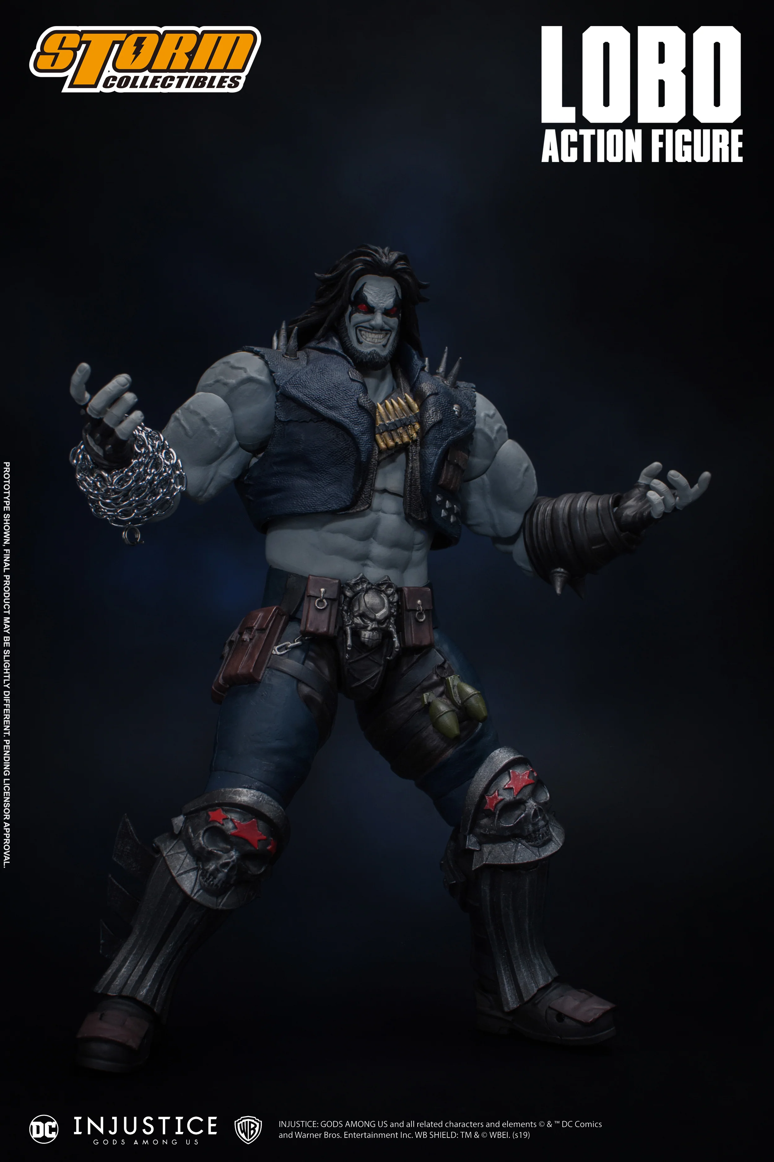 LOBO - INJUSTICE Gods Among Us Action Figure - Image 9