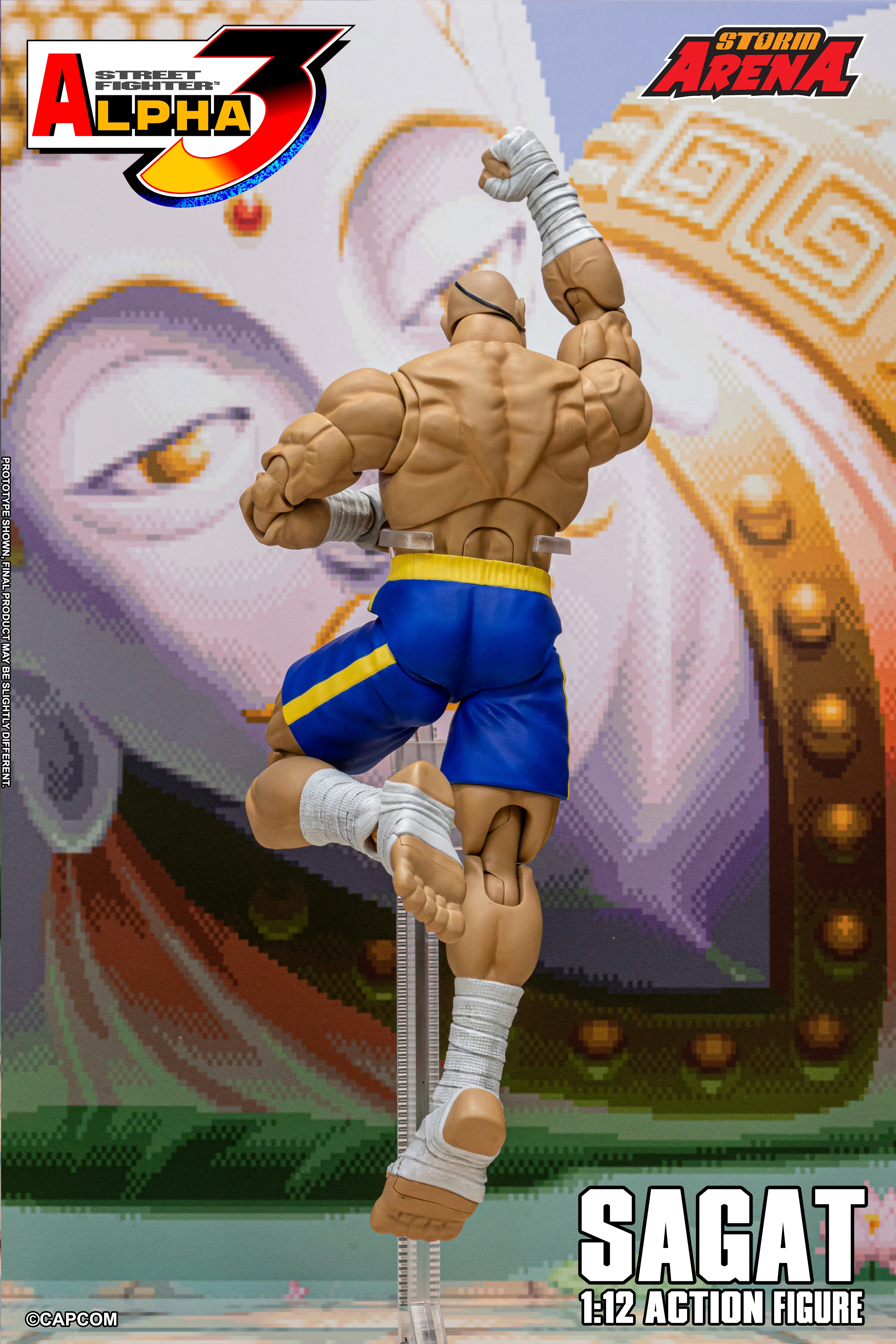 SAGAT - Street Fighter Alpha 3 "STORM ARENA" 1/12 SCALE - Image 20