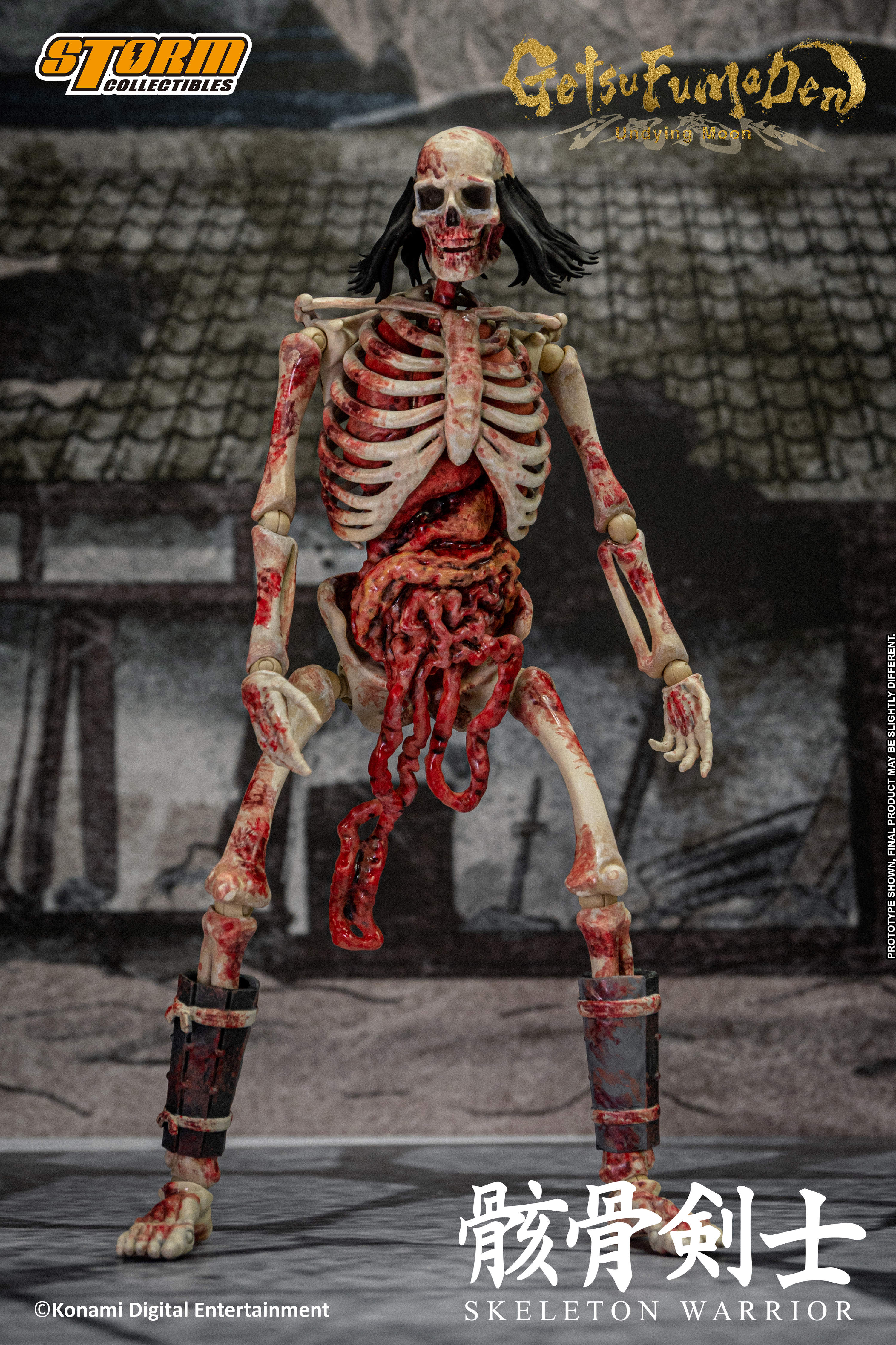 SKELETON WARRIOR 2 PACK - GetsuFumaDen Undying Moon Action Figure - Image 10