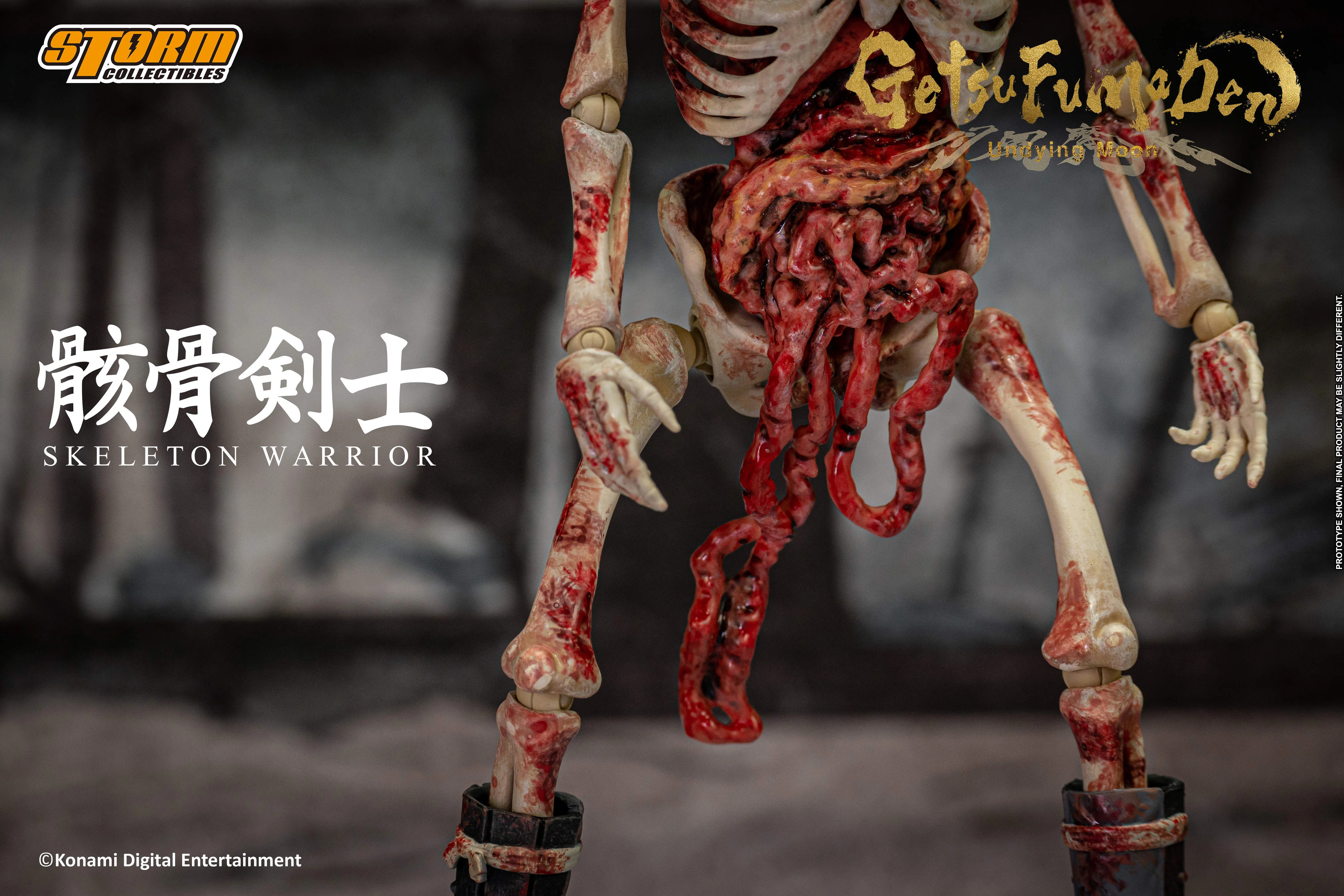 SKELETON WARRIOR 2 PACK - GetsuFumaDen Undying Moon Action Figure - Image 11
