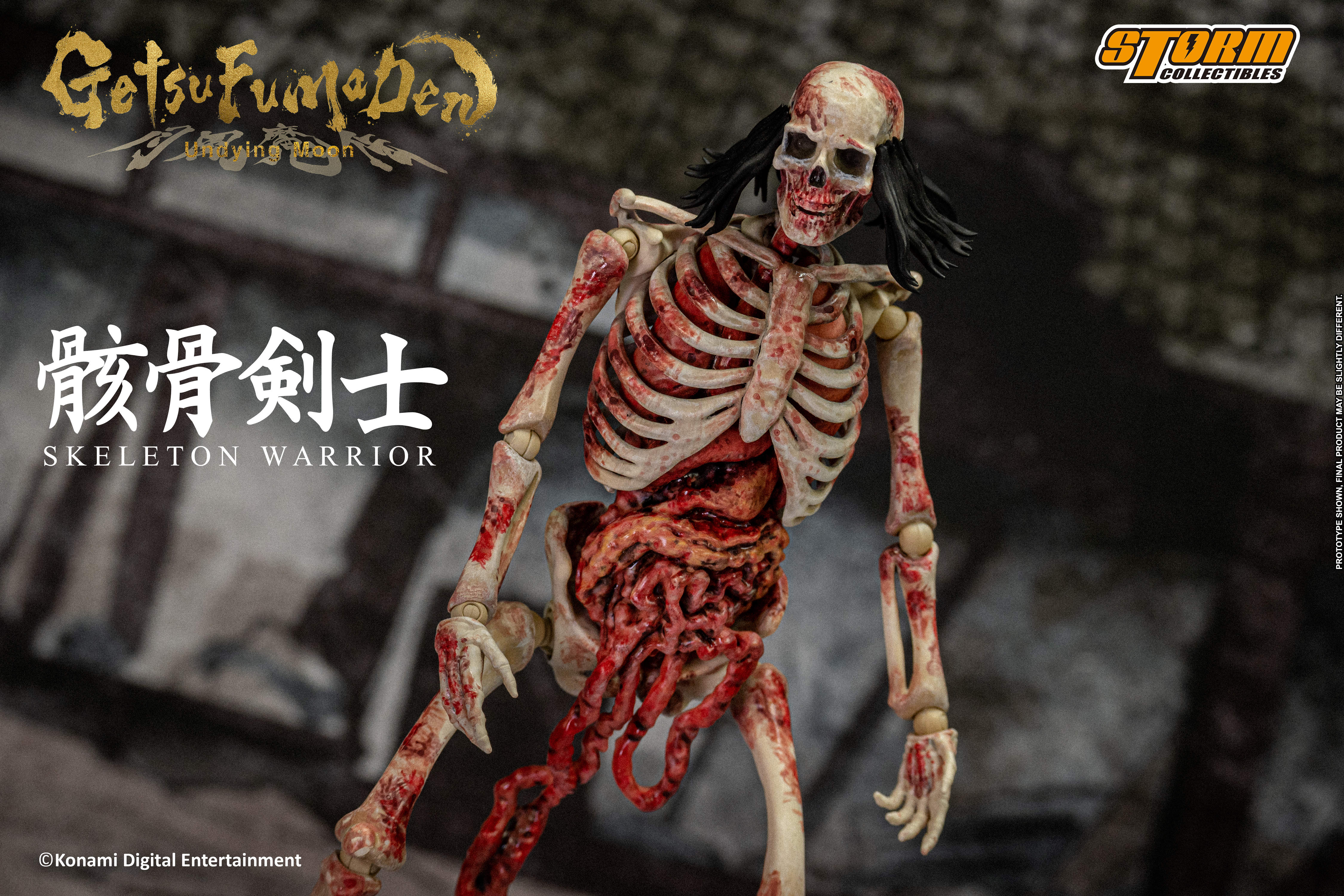 SKELETON WARRIOR 2 PACK - GetsuFumaDen Undying Moon Action Figure - Image 12