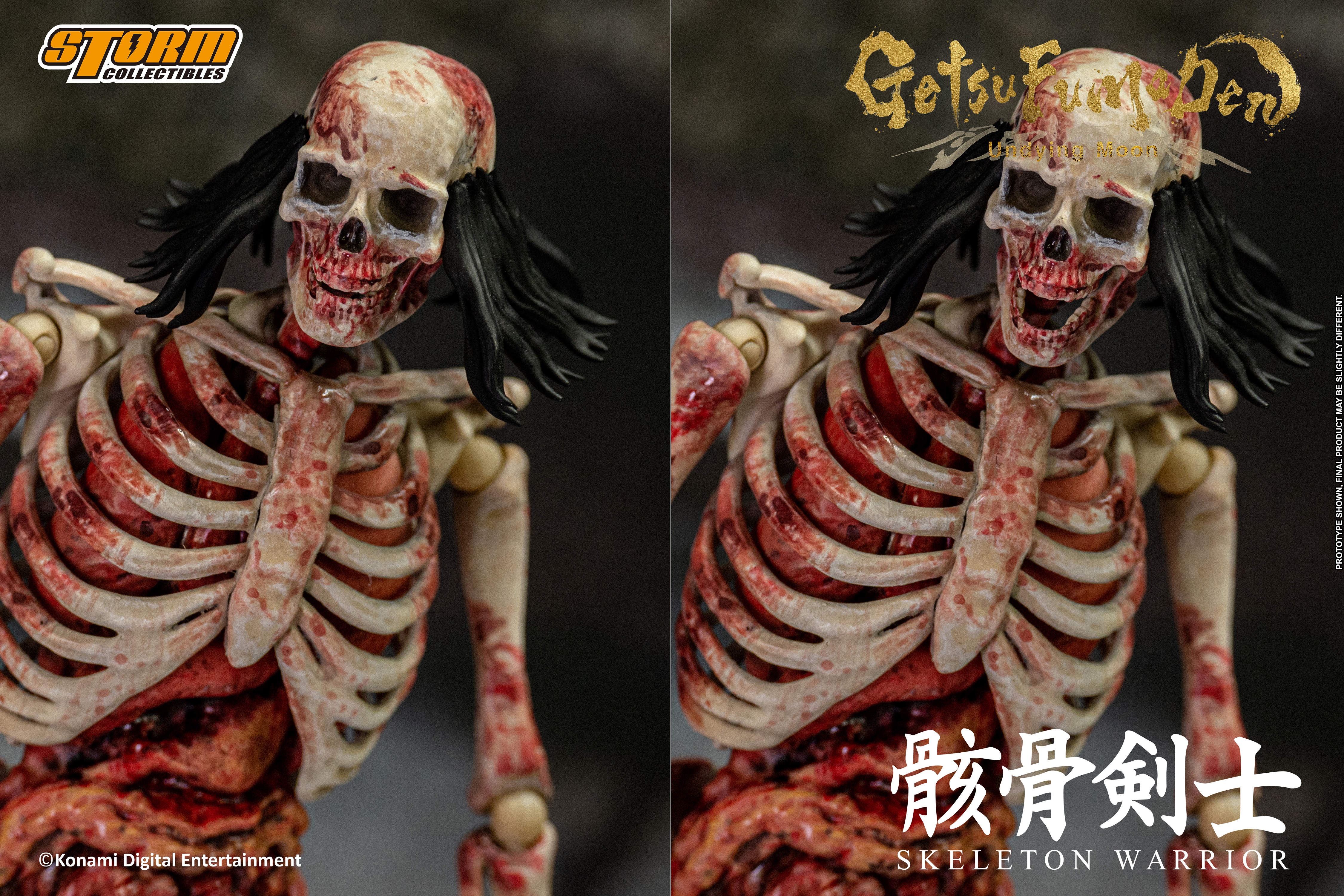 SKELETON WARRIOR 2 PACK - GetsuFumaDen Undying Moon Action Figure - Image 13