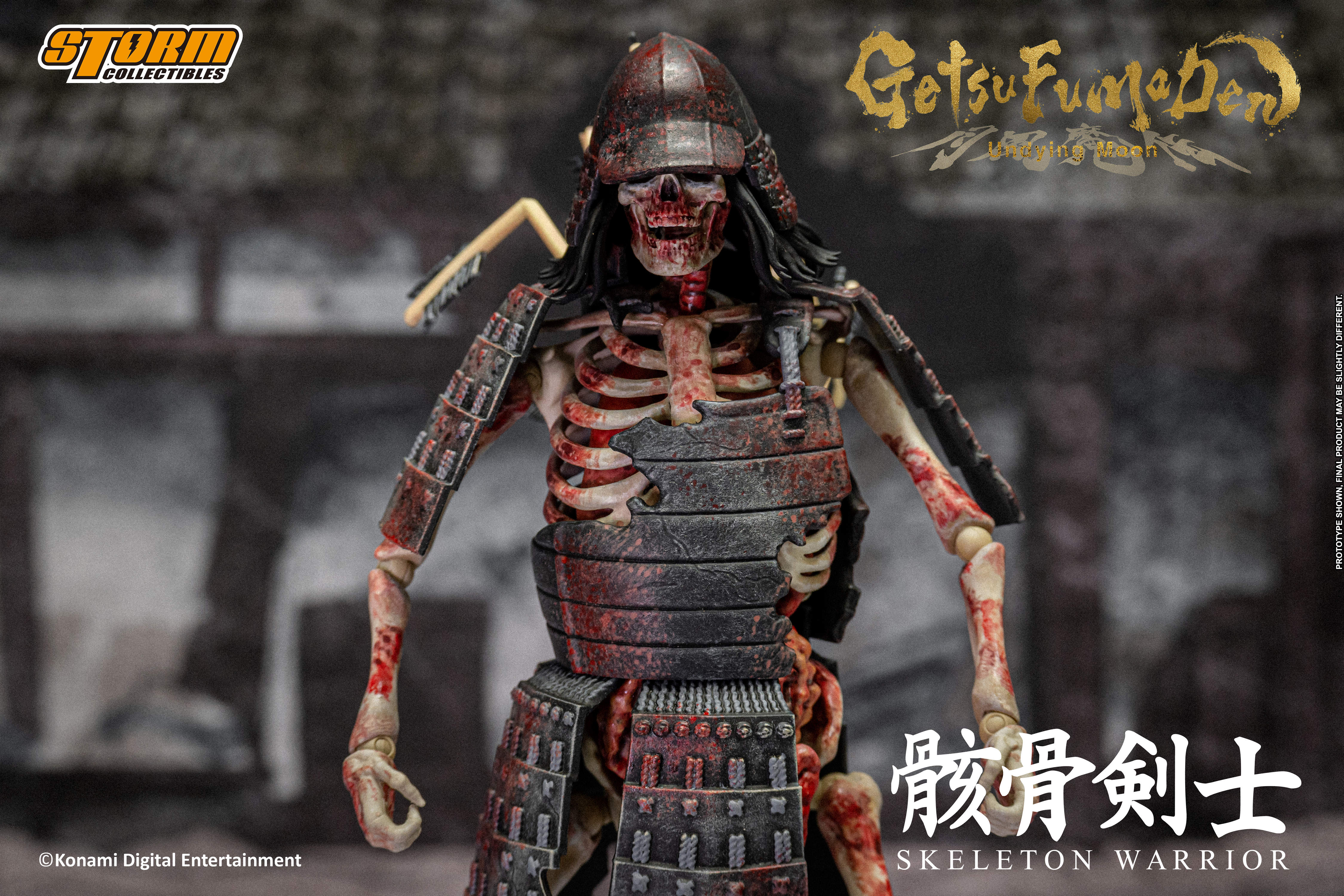 SKELETON WARRIOR 2 PACK - GetsuFumaDen Undying Moon Action Figure - Image 18