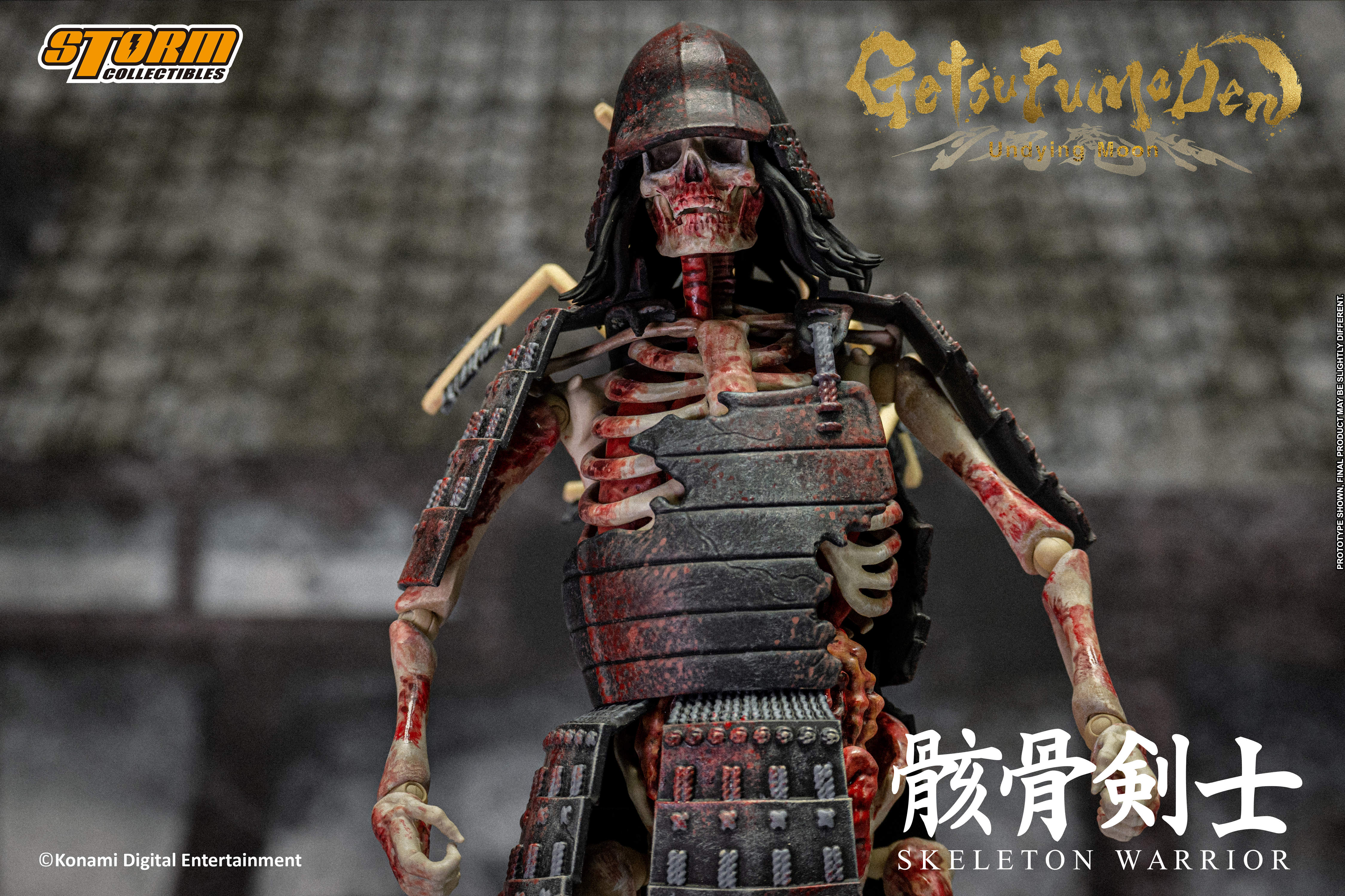 SKELETON WARRIOR 2 PACK - GetsuFumaDen Undying Moon Action Figure - Image 19