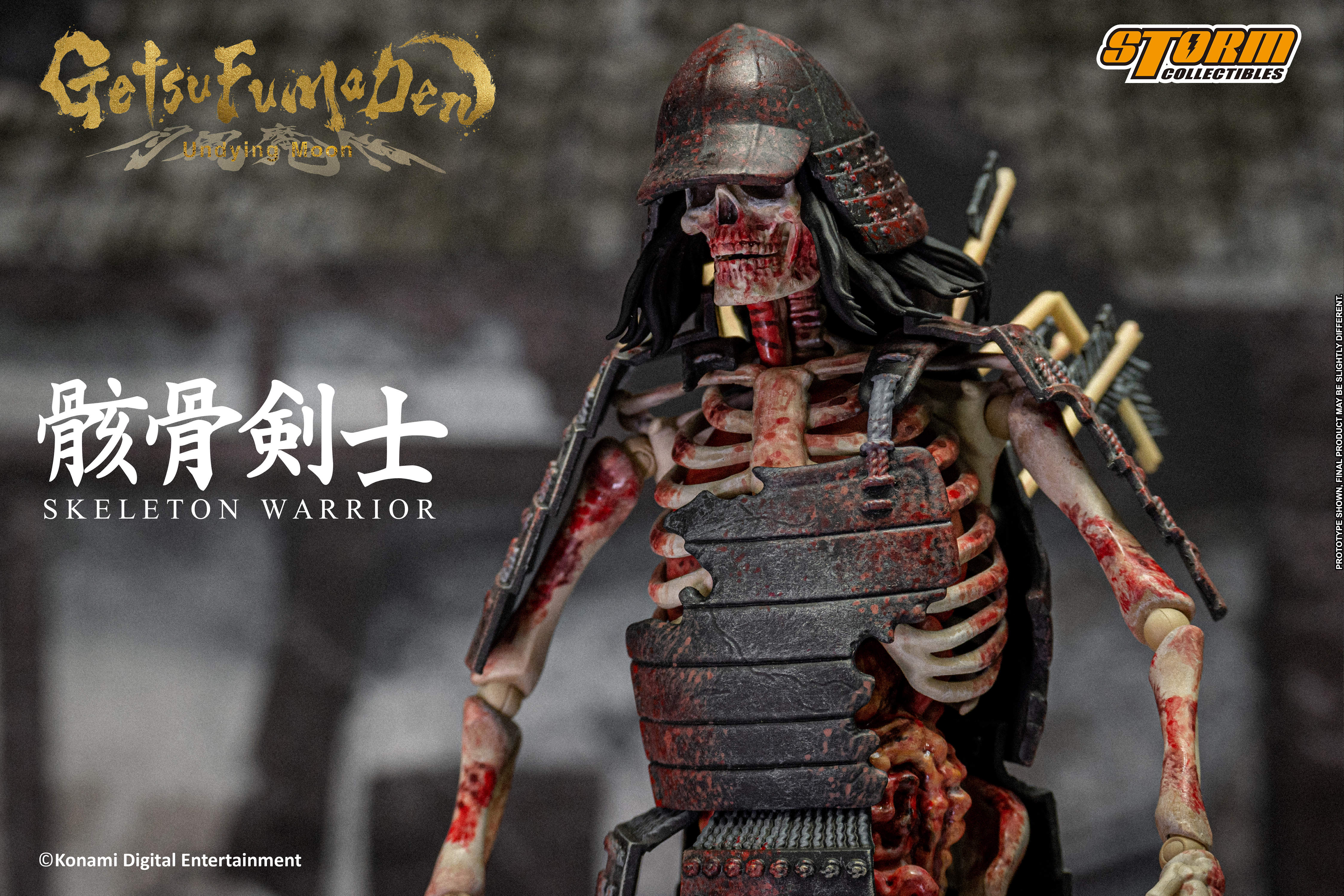 SKELETON WARRIOR 2 PACK - GetsuFumaDen Undying Moon Action Figure - Image 20