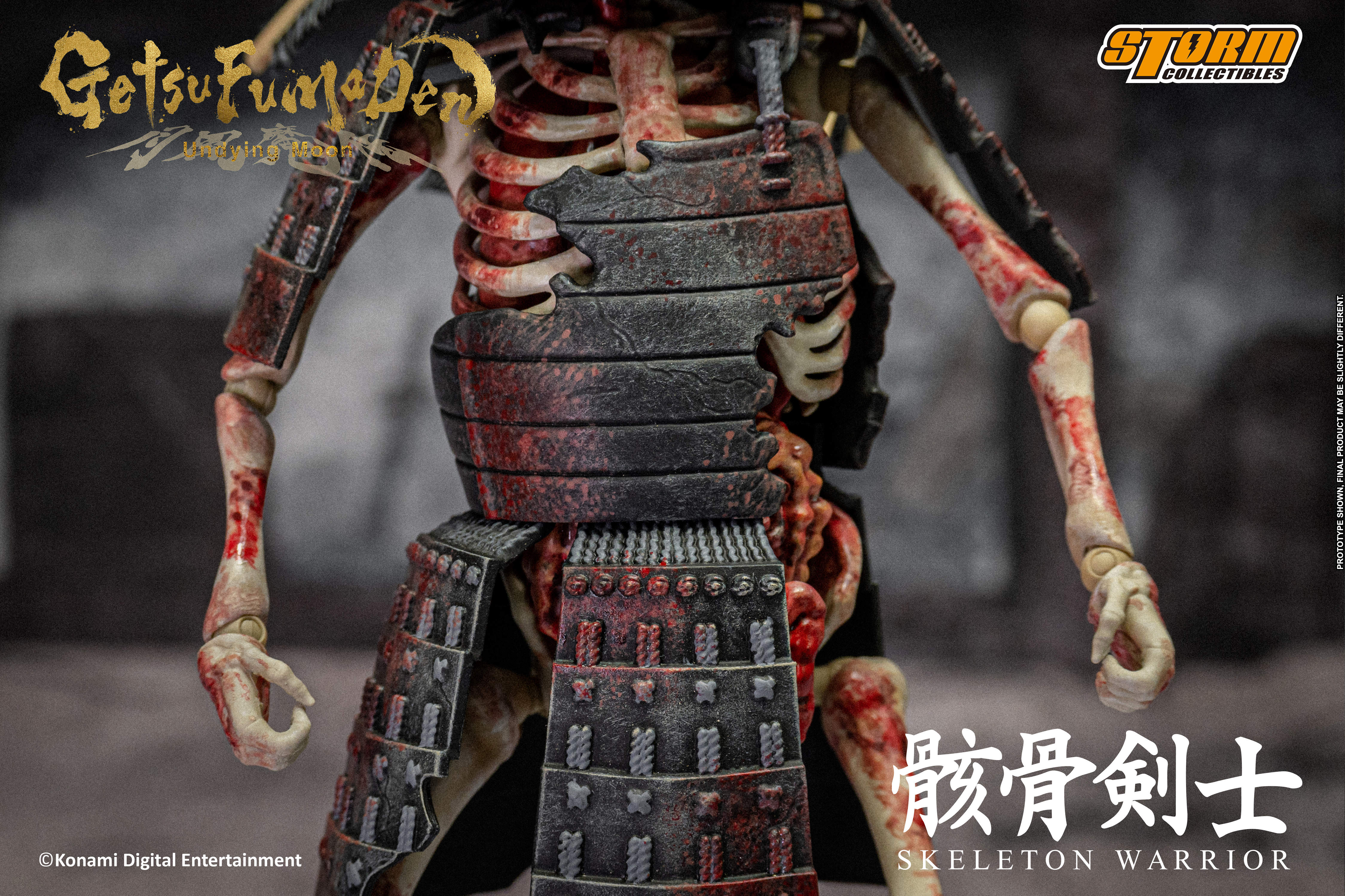SKELETON WARRIOR 2 PACK - GetsuFumaDen Undying Moon Action Figure - Image 21
