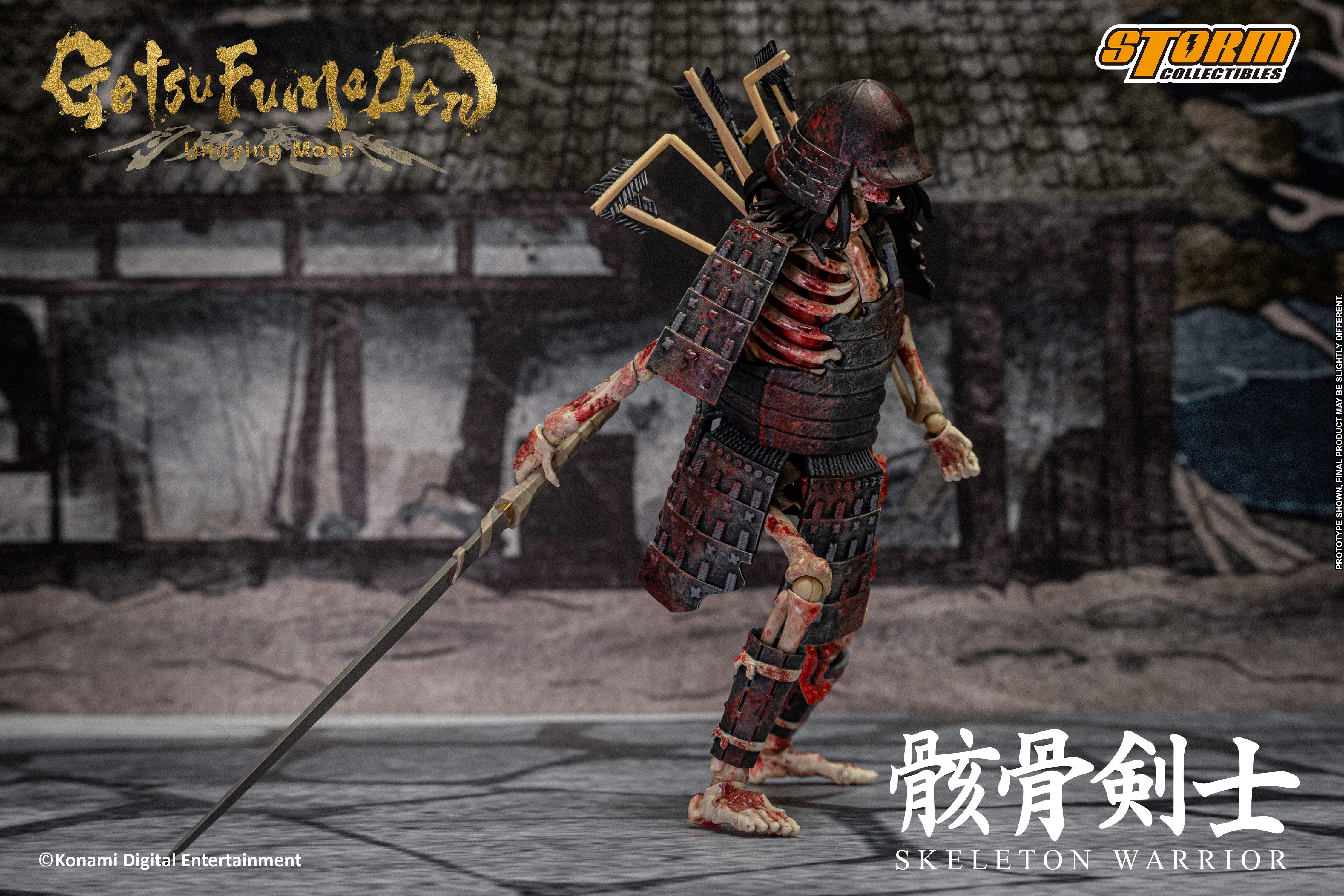 SKELETON WARRIOR 2 PACK - GetsuFumaDen Undying Moon Action Figure - Image 22