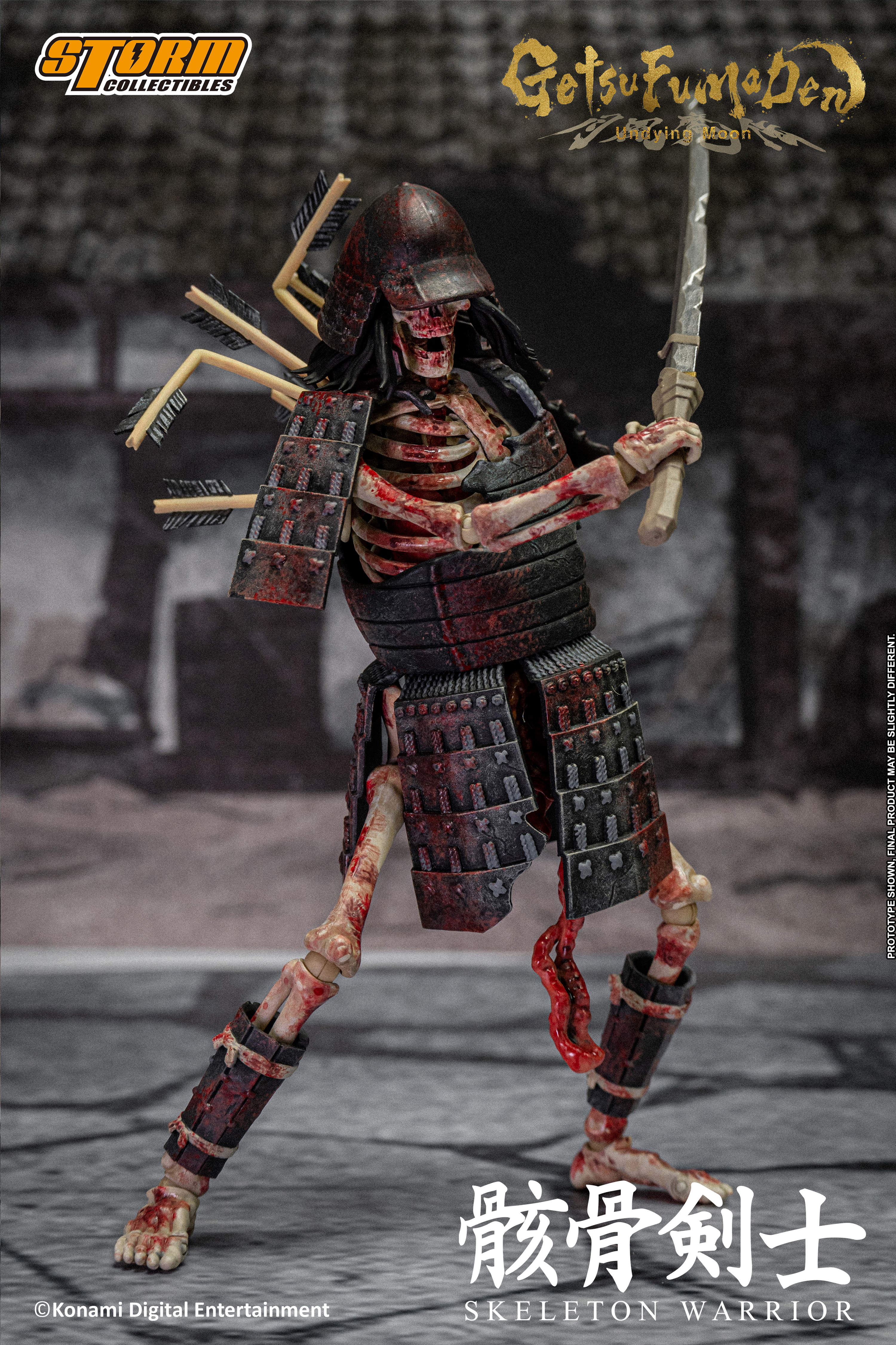 SKELETON WARRIOR 2 PACK - GetsuFumaDen Undying Moon Action Figure - Image 23