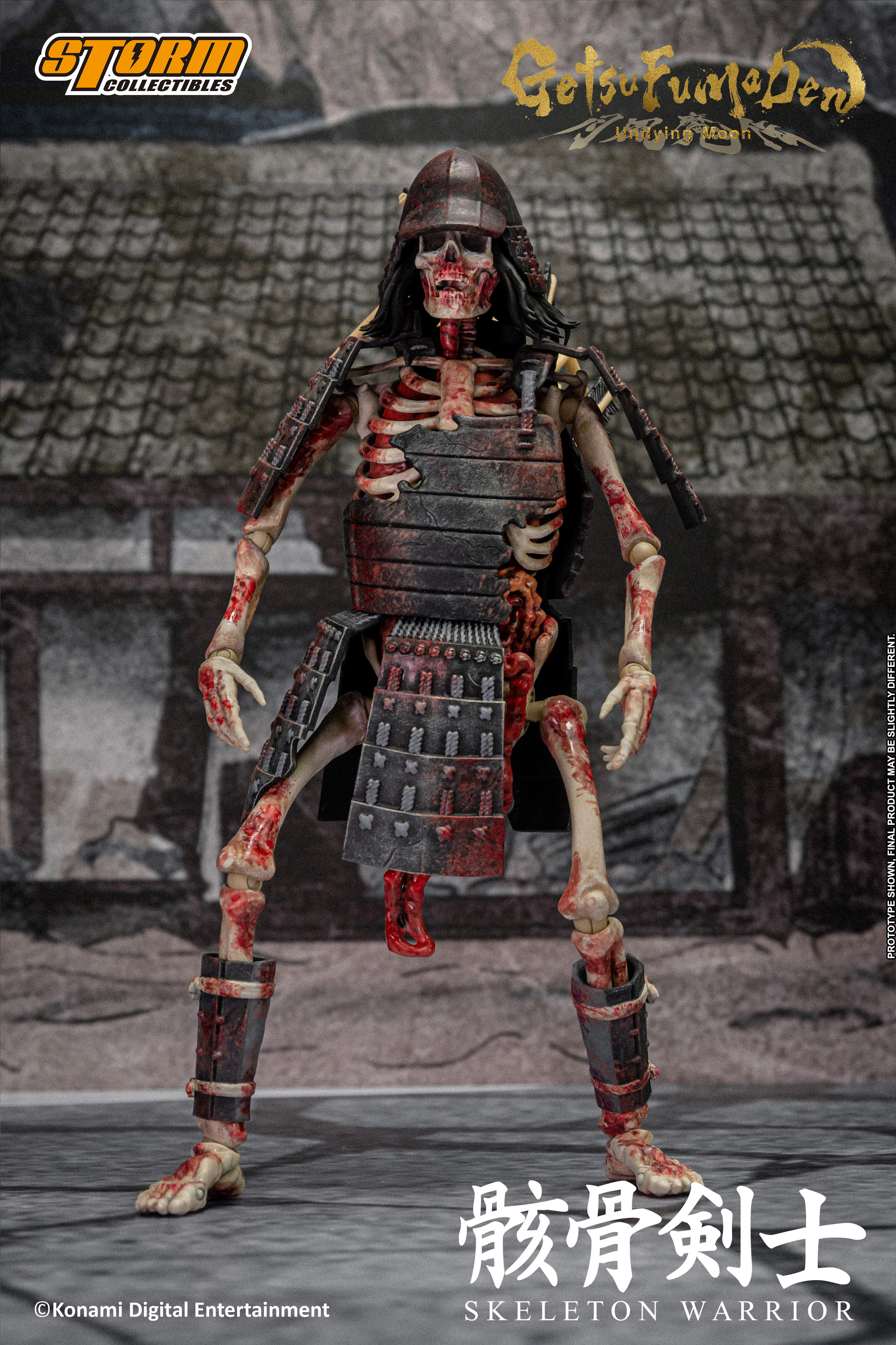 SKELETON WARRIOR 2 PACK - GetsuFumaDen Undying Moon Action Figure - Image 3