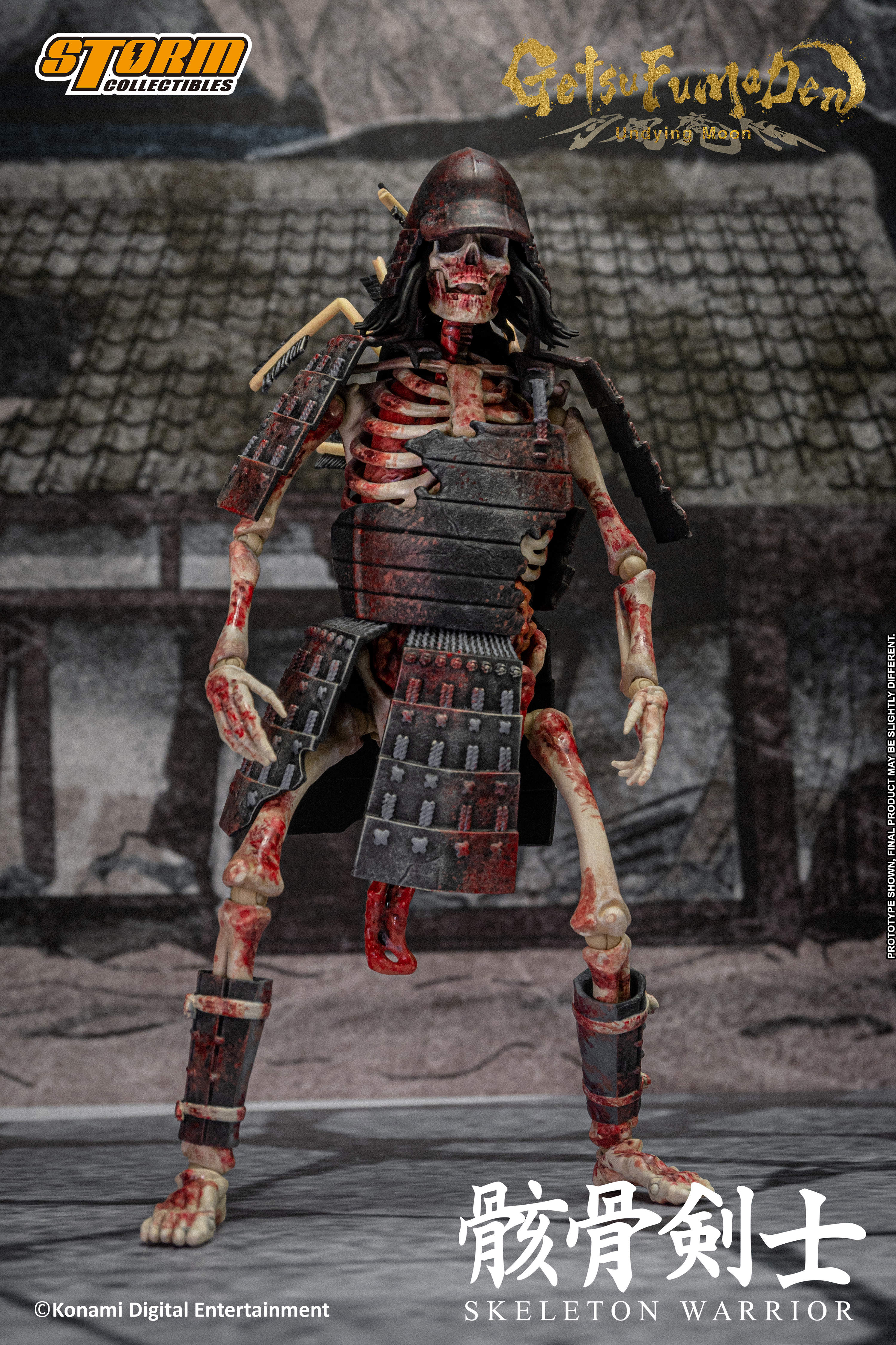 SKELETON WARRIOR 2 PACK - GetsuFumaDen Undying Moon Action Figure - Image 4