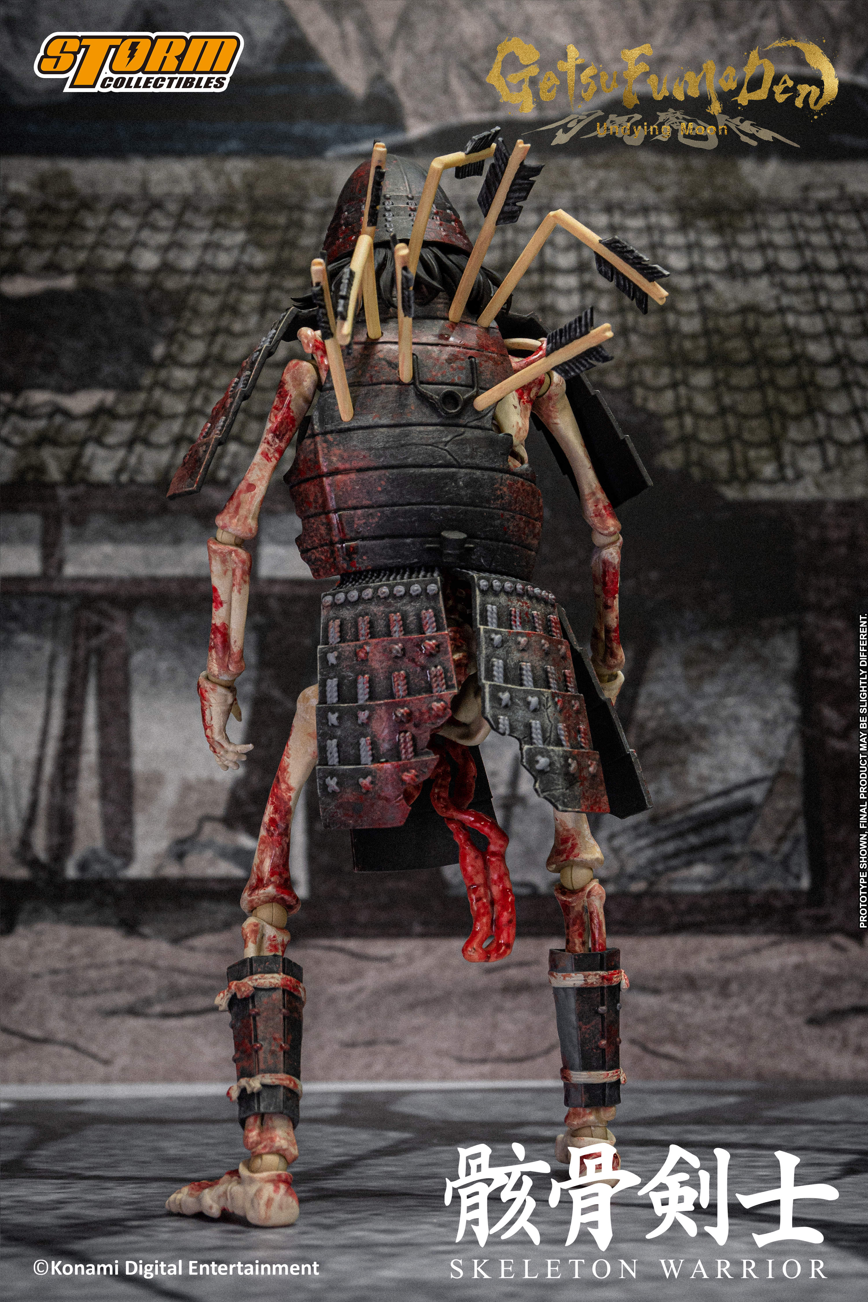 SKELETON WARRIOR 2 PACK - GetsuFumaDen Undying Moon Action Figure - Image 5
