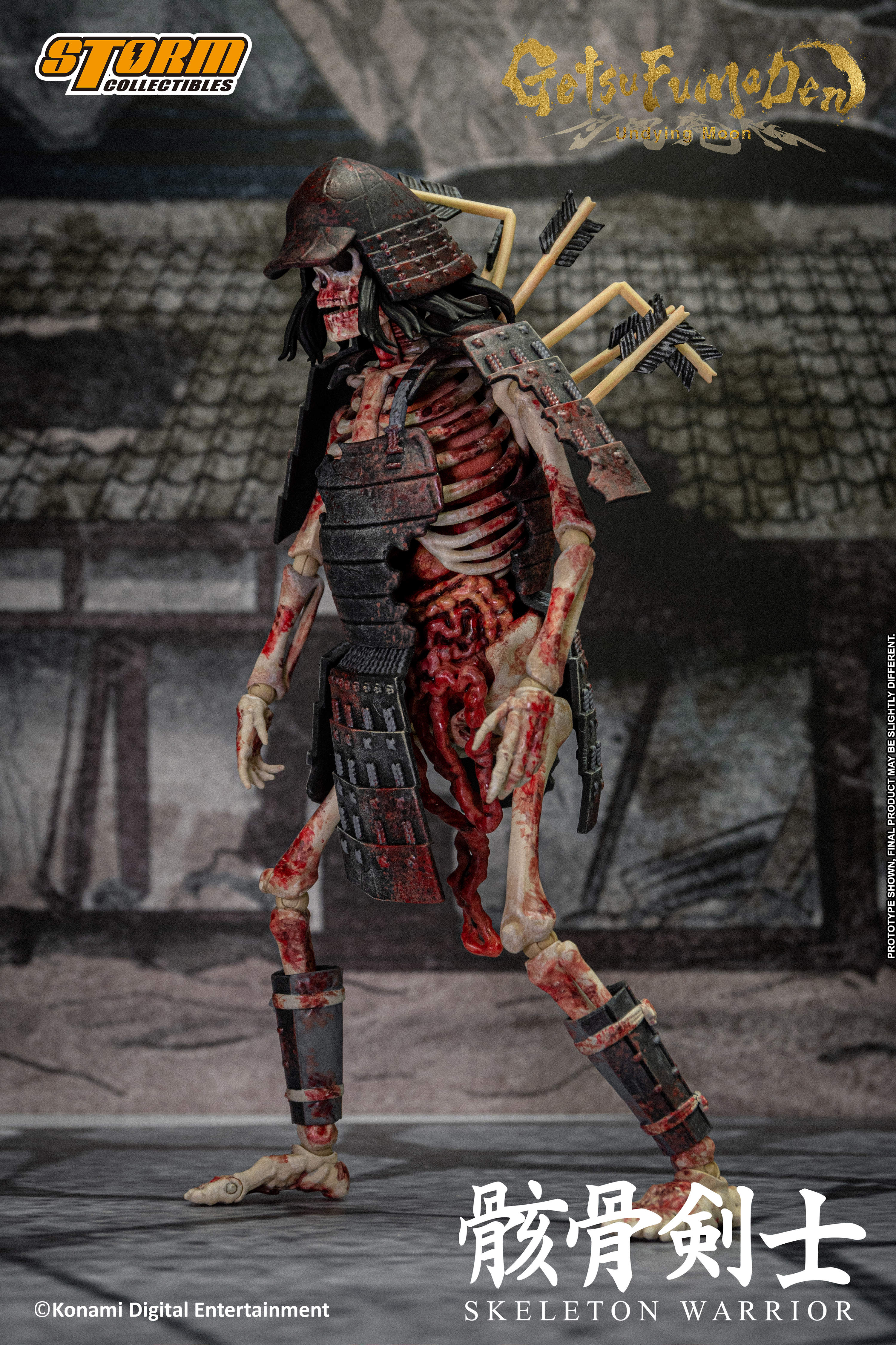 SKELETON WARRIOR 2 PACK - GetsuFumaDen Undying Moon Action Figure - Image 6