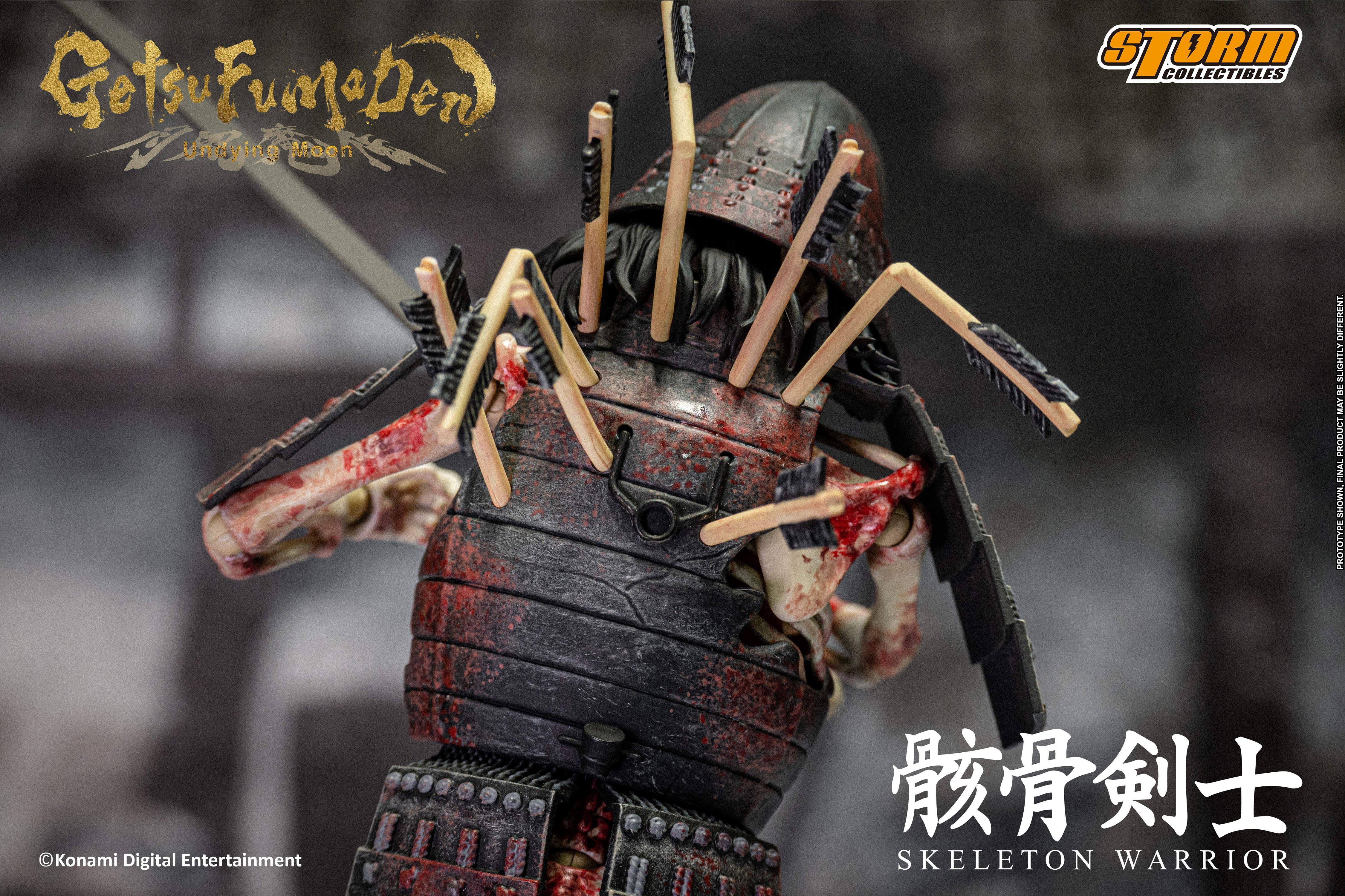 SKELETON WARRIOR 2 PACK - GetsuFumaDen Undying Moon Action Figure - Image 8