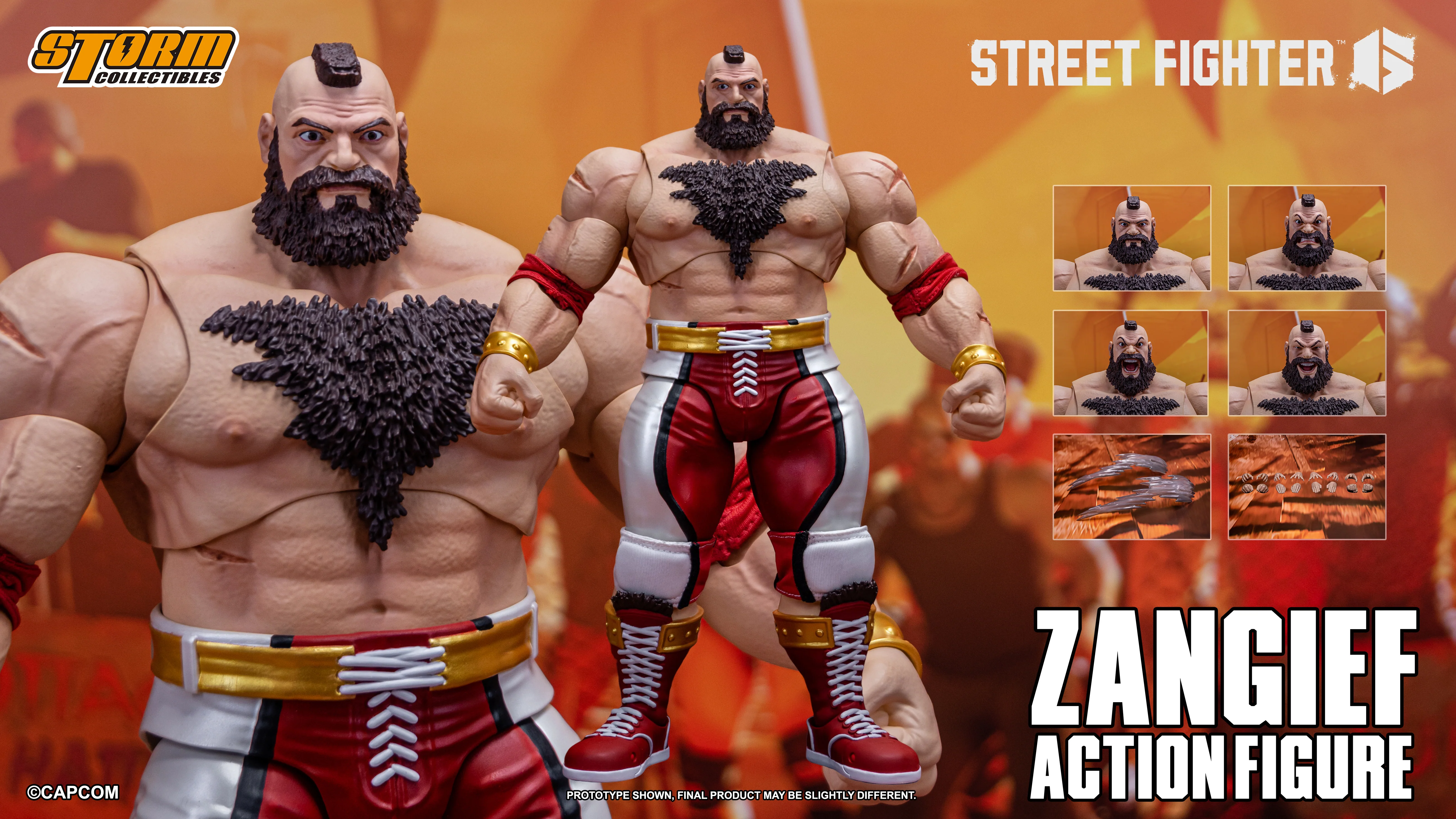 ZANGIEF - STREET FIGHTER 6 Action Figure - Image 2